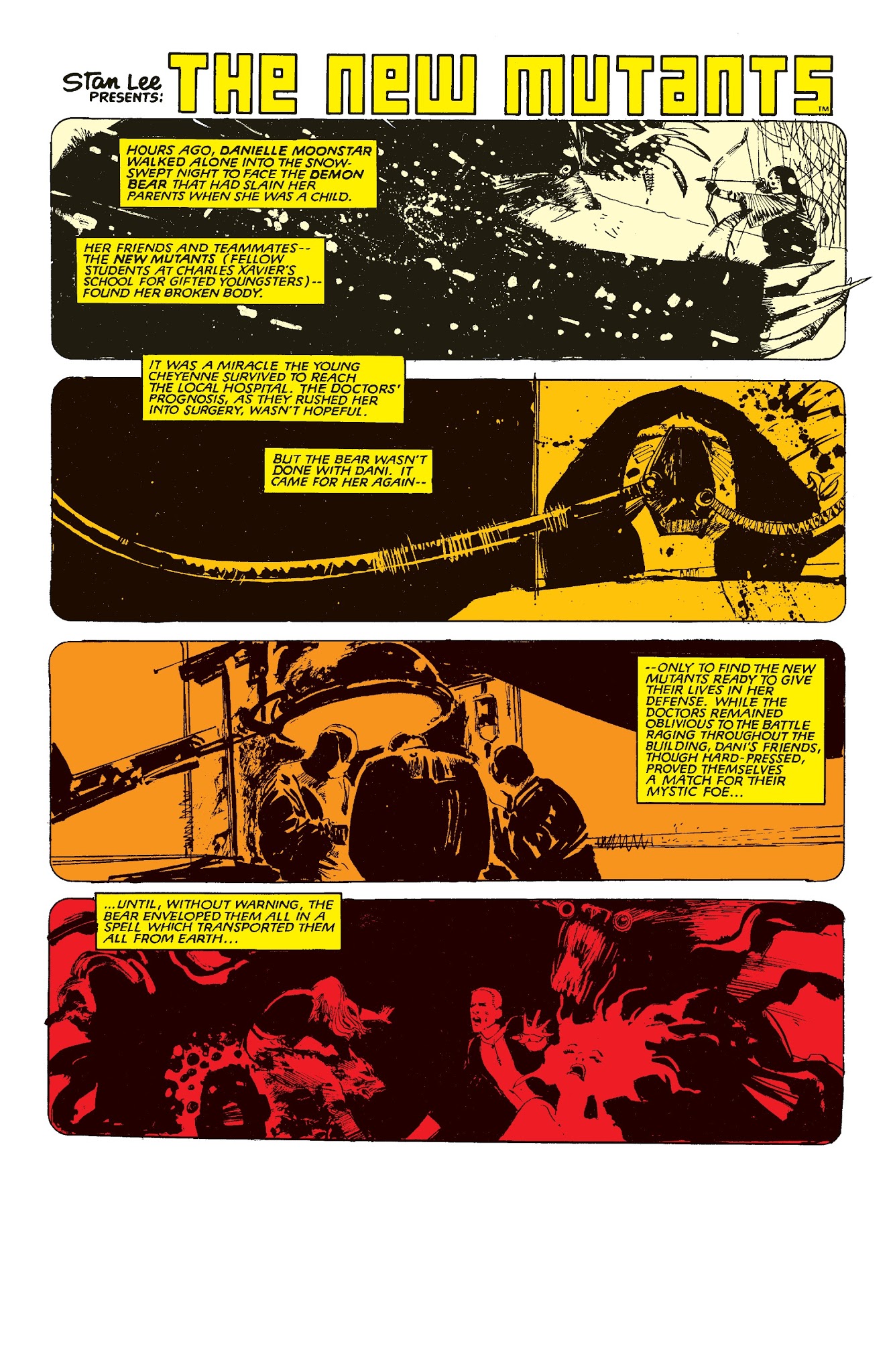 Read online The New Mutants: Demon Bear comic -  Issue # TPB - 59
