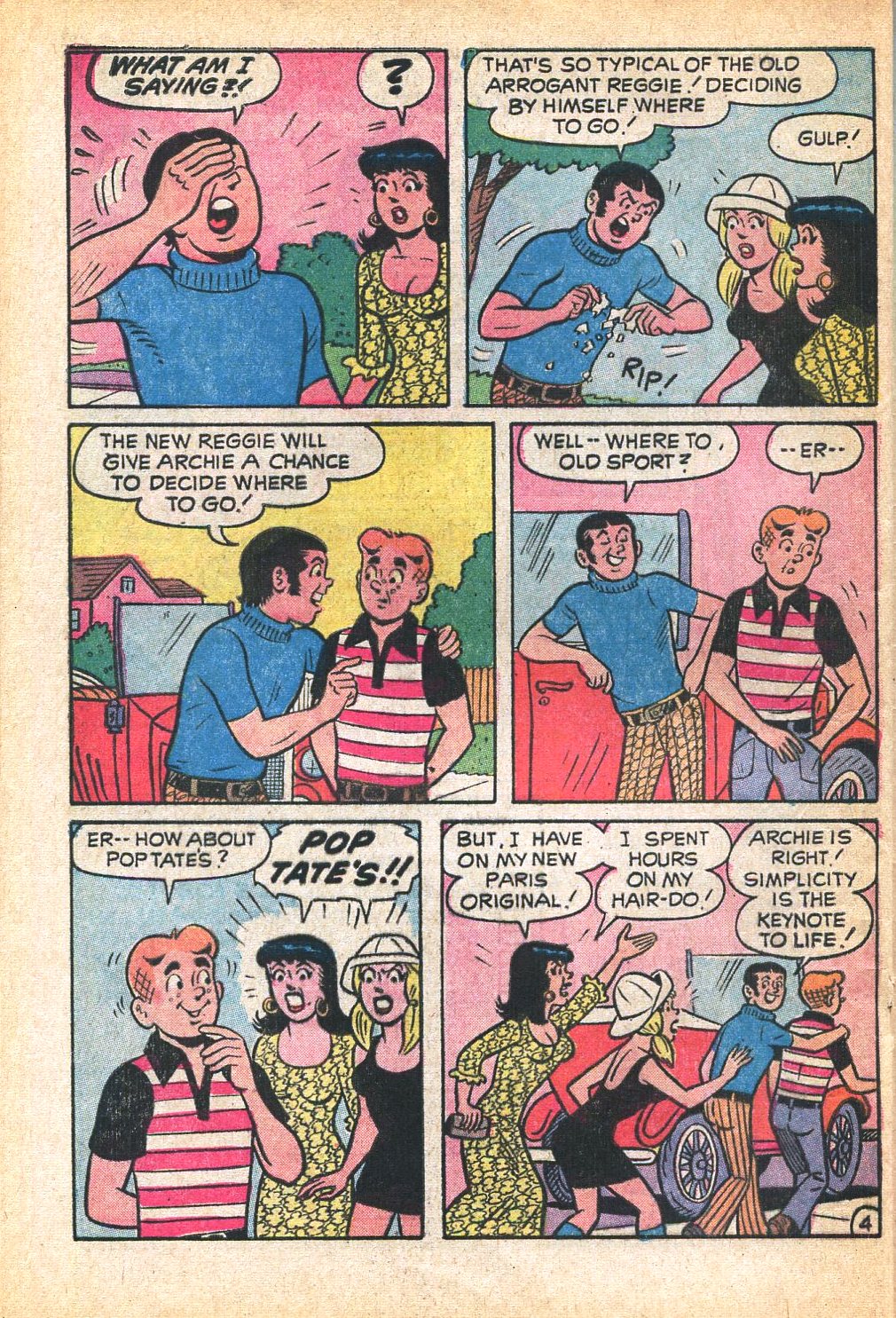Read online Reggie and Me (1966) comic -  Issue #60 - 32