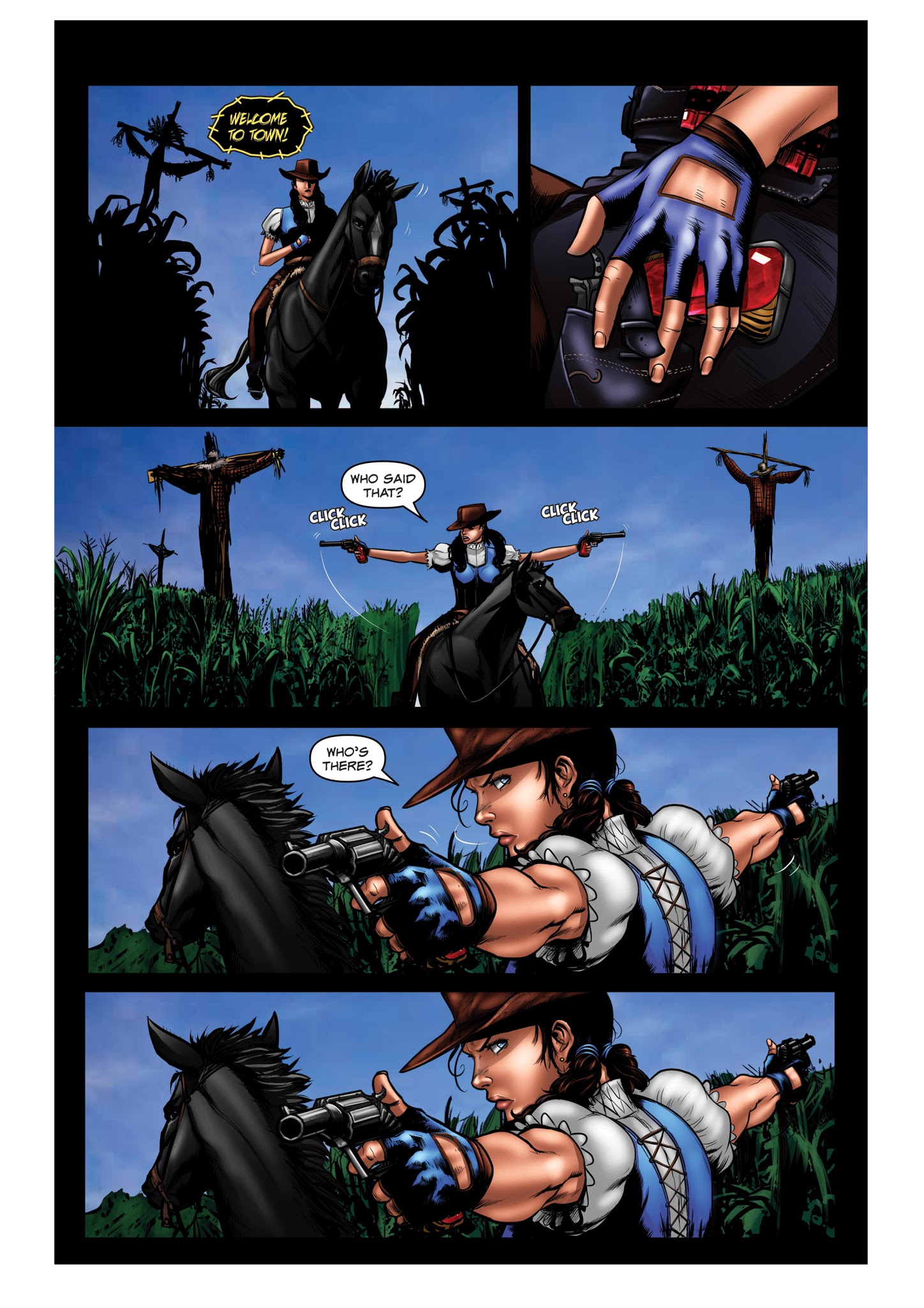 Read online Legend of Oz: The Wicked West (2015) comic -  Issue #1 - 8