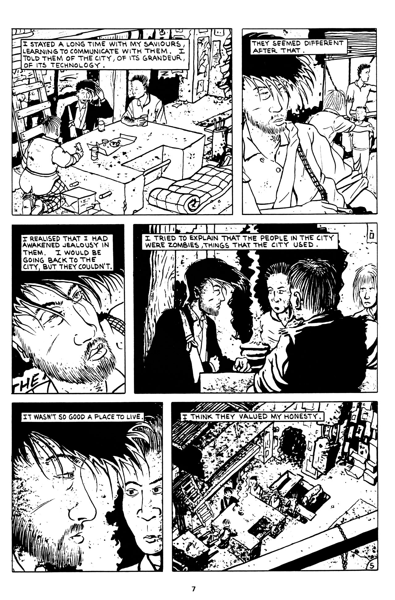 Read online Second City comic -  Issue #2 - 7