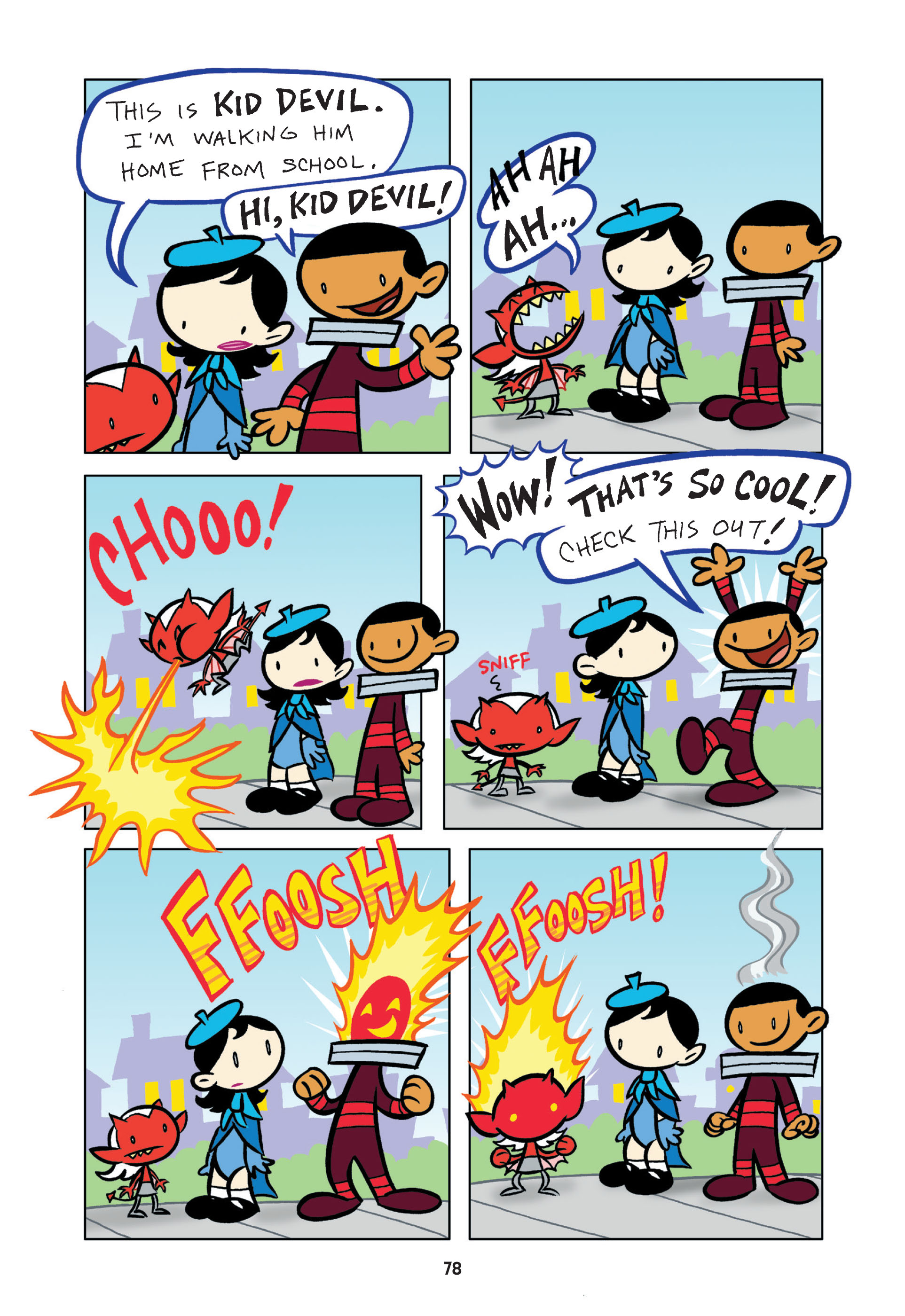 Read online Tiny Titans: Beast Boy & Raven comic -  Issue # TPB - 78