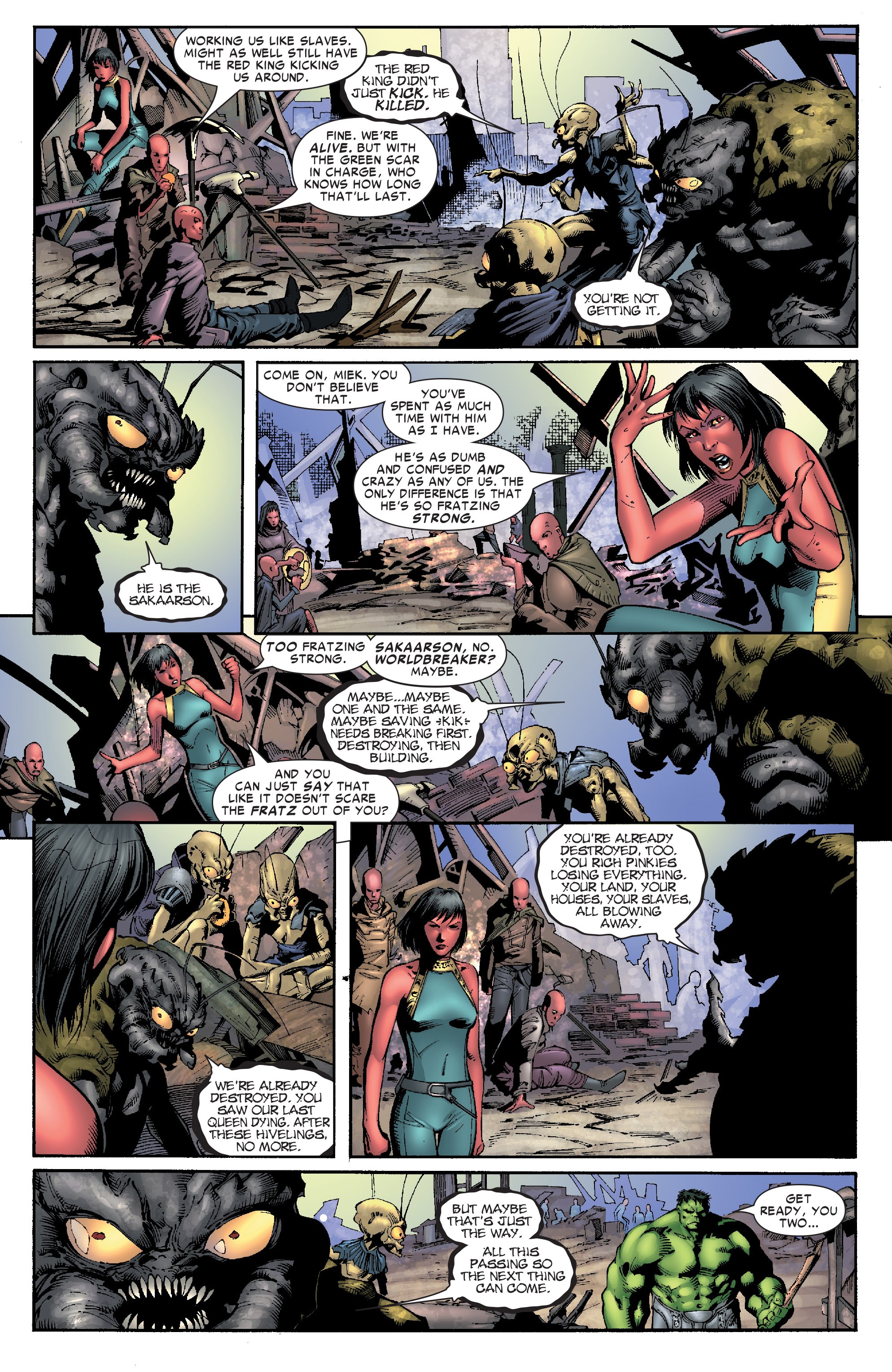 Read online Hulk: Planet Hulk Omnibus comic -  Issue # TPB (Part 5) - 73