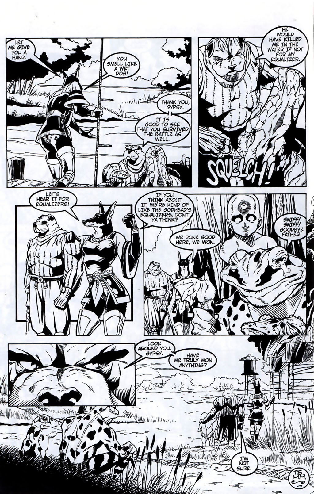 Read online Dogs-O-War comic -  Issue #1 - 29