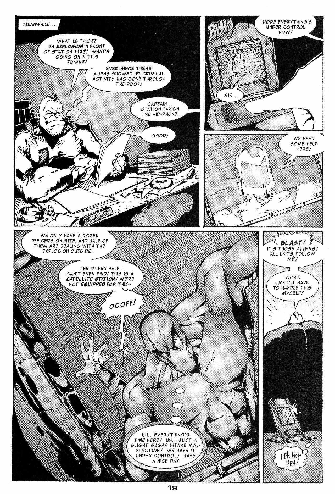 Read online Zen Intergalactic Ninja : The Hunted comic -  Issue #1 - 21
