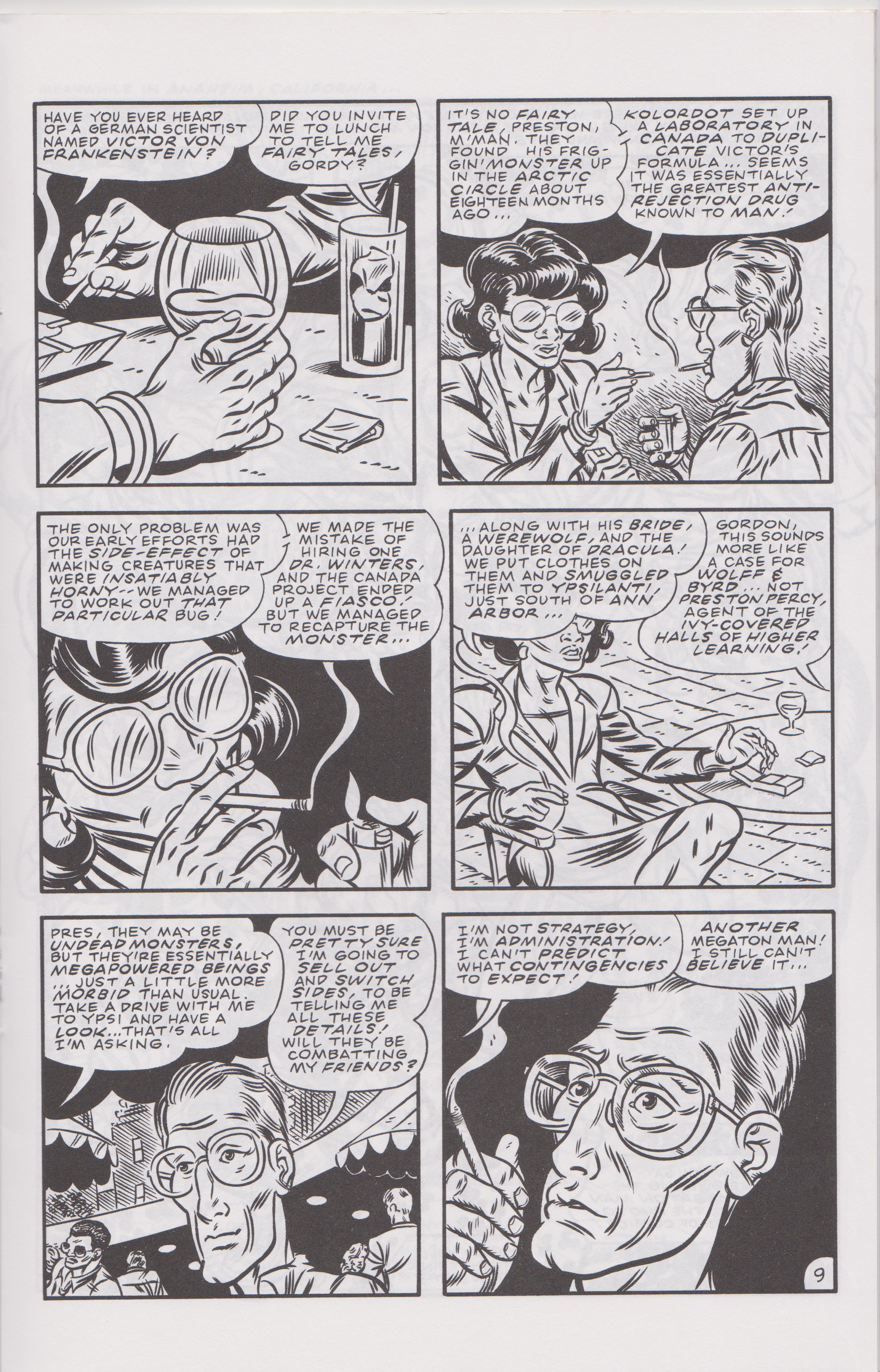 Read online Don Simpson's Bizarre Heroes comic -  Issue #13 - 11