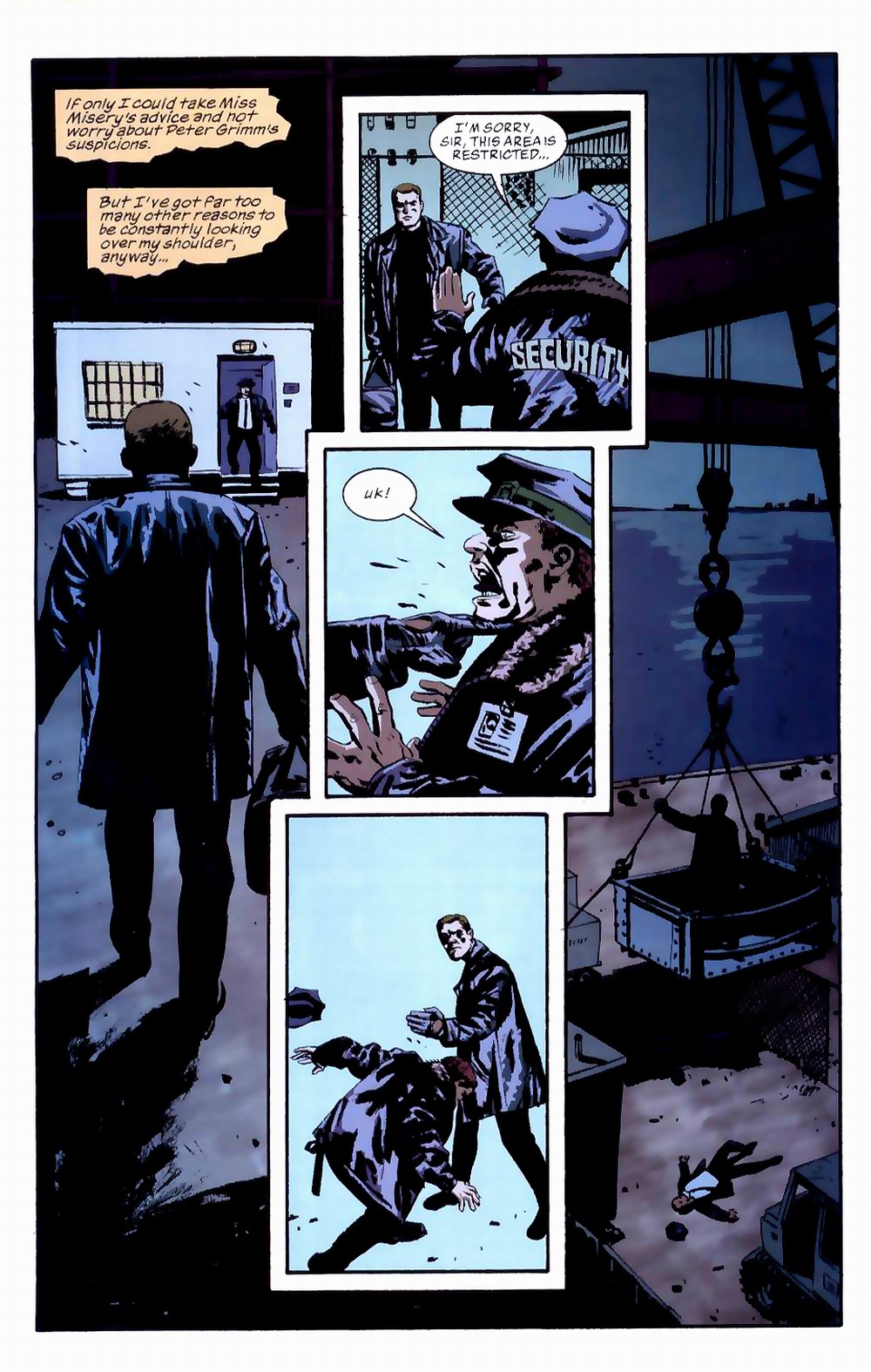 Read online Sleeper comic -  Issue #7 - 16