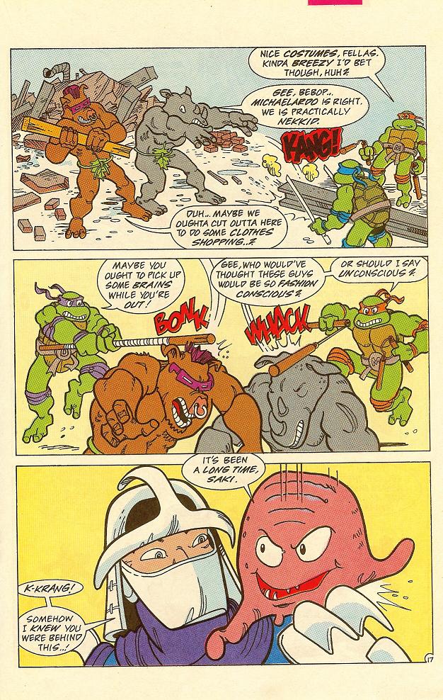 Read online Teenage Mutant Ninja Turtles Adventures (1989) comic -  Issue #24 - 18