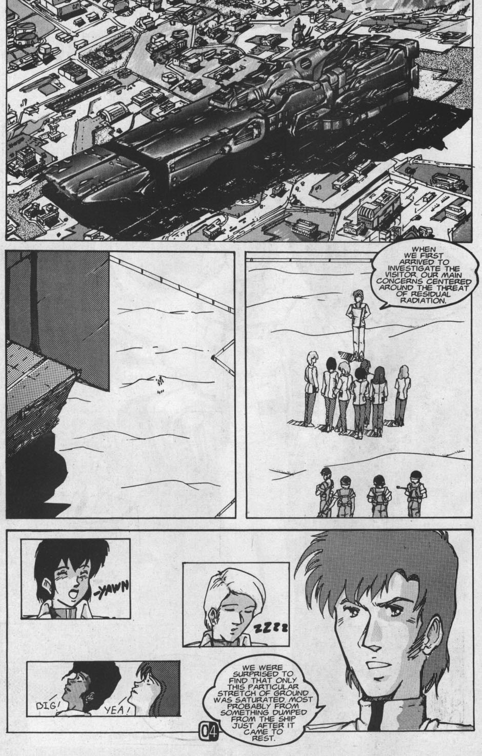Read online Robotech Academy Blues comic -  Issue #3 - 6