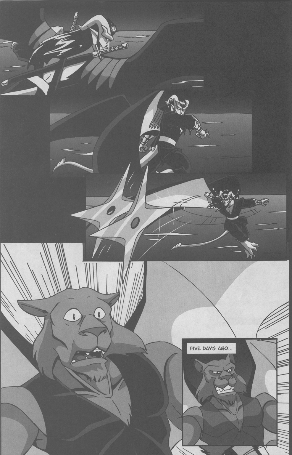 Read online Gargoyles: Bad Guys comic -  Issue #4 - 6