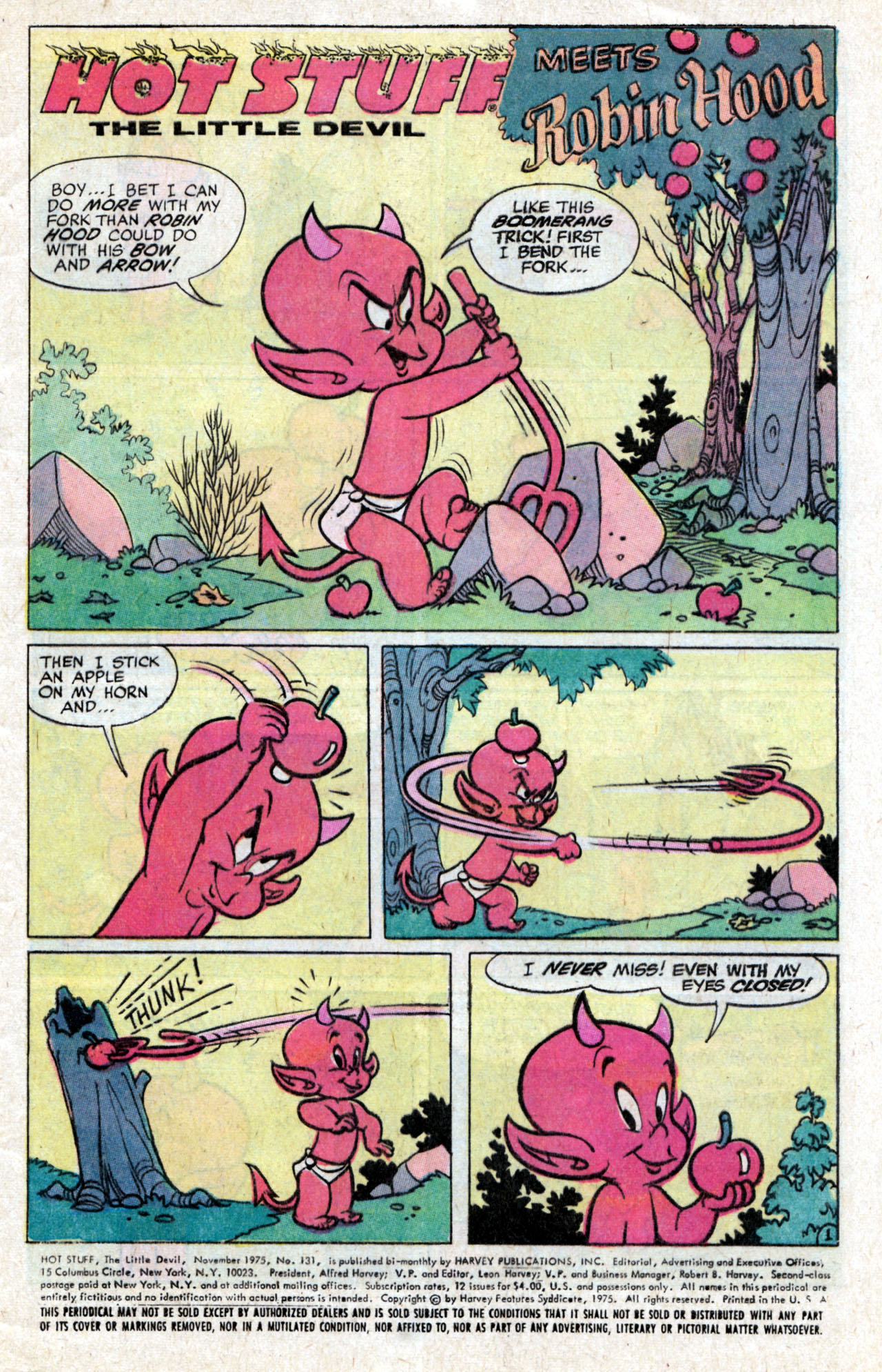 Read online Hot Stuff, the Little Devil comic -  Issue #131 - 5