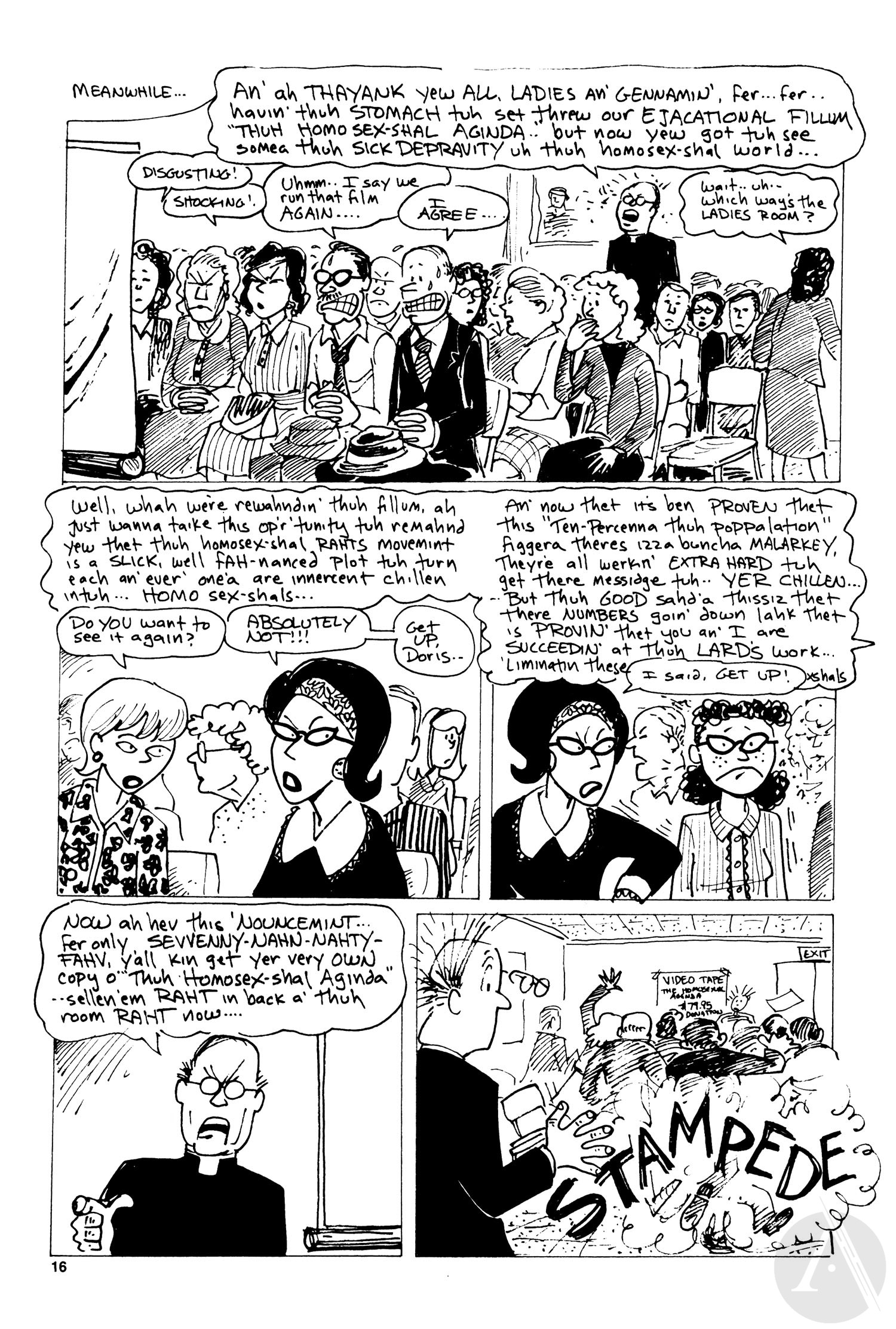 Read online Bitchy Butch: World's Angriest Dyke comic -  Issue # TPB - 22