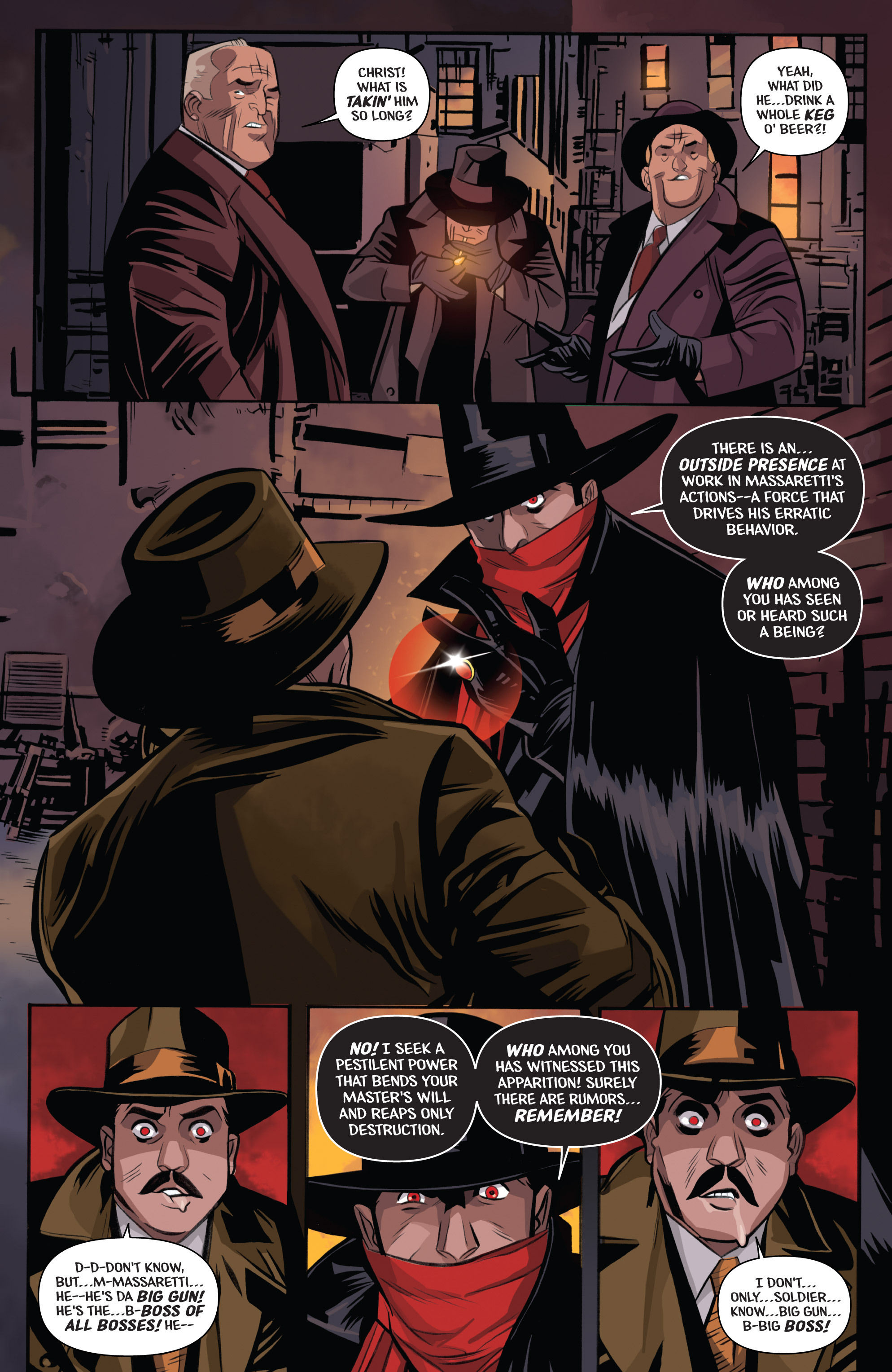 Read online The Shadow: Year One comic -  Issue #6 - 11
