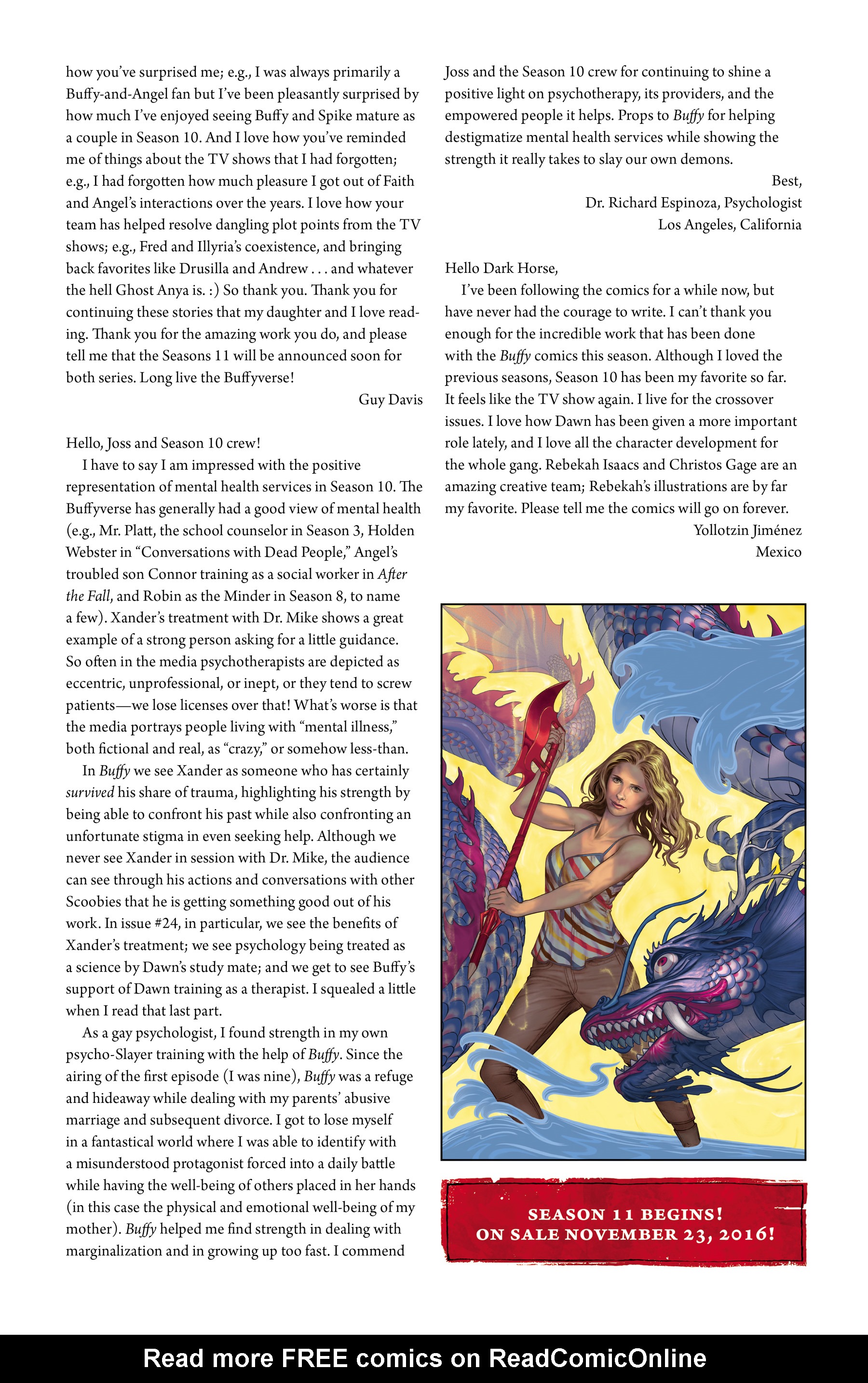 Read online Buffy the Vampire Slayer Season Ten comic -  Issue #30 - 26