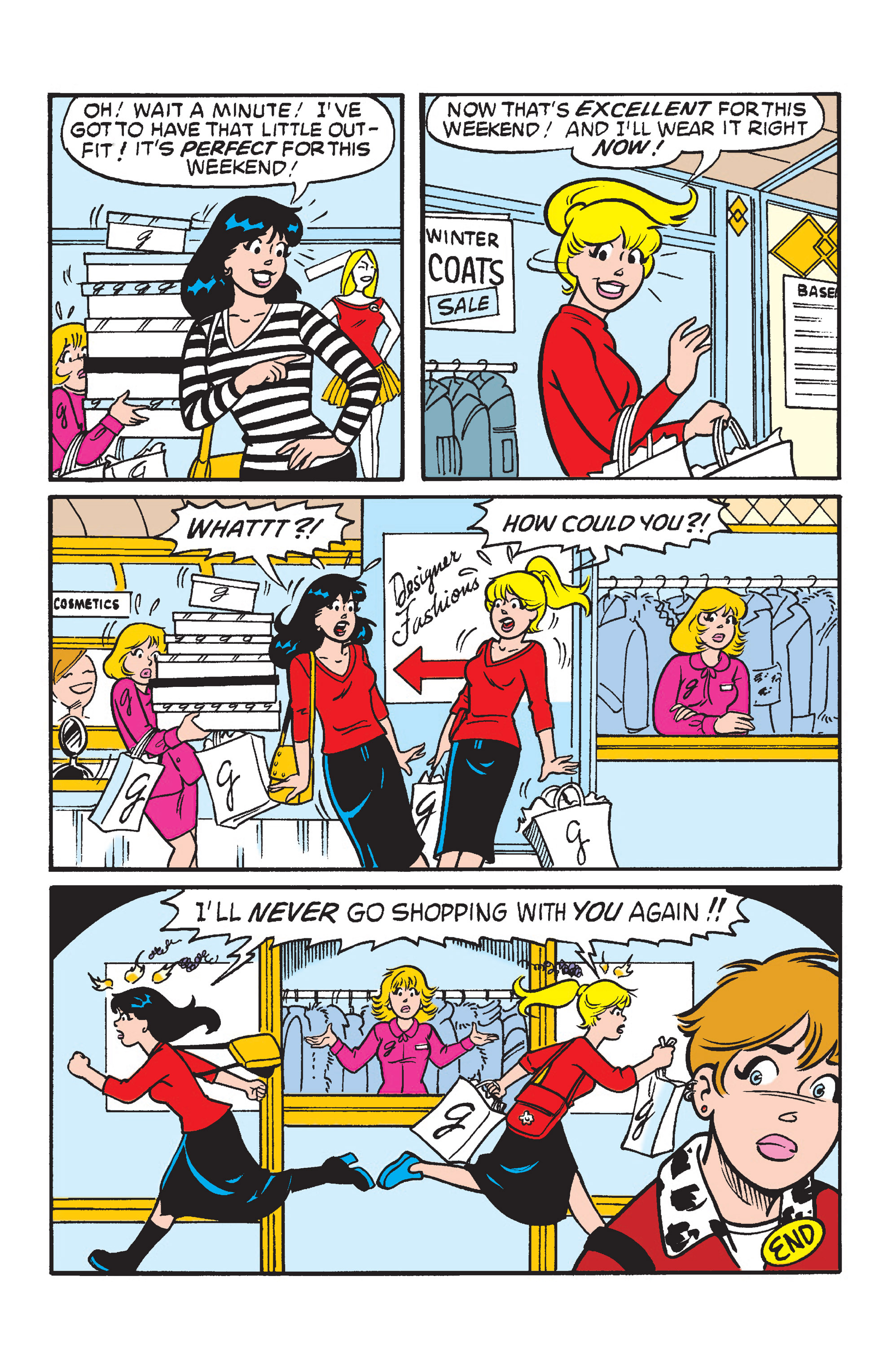 Read online Betty and Veronica: Mall Princesses comic -  Issue # TPB - 51
