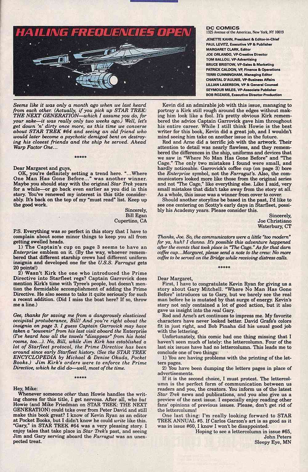 Read online Star Trek (1989) comic -  Issue #68 - 26