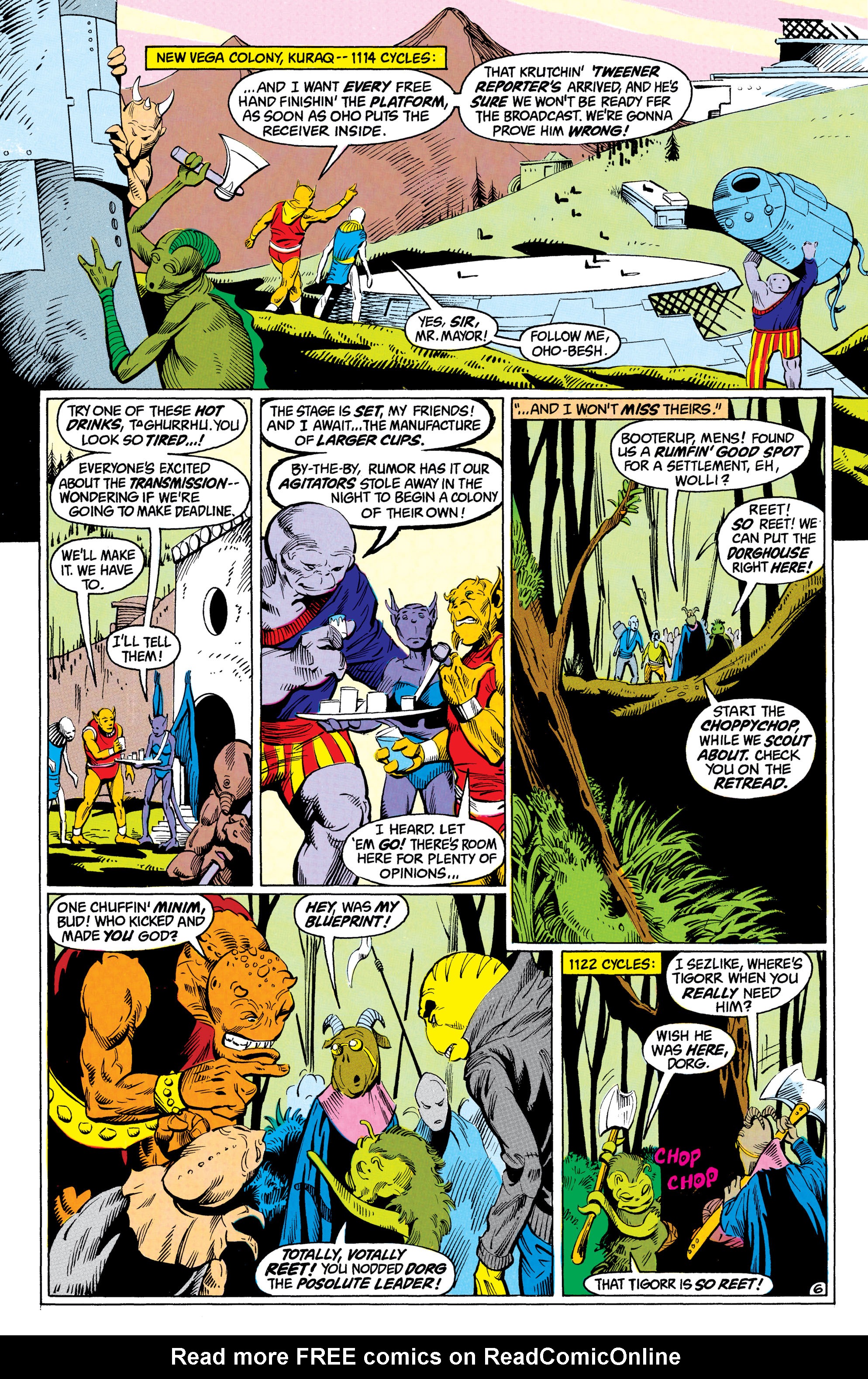 Read online The Omega Men (1983) comic -  Issue #38 - 7