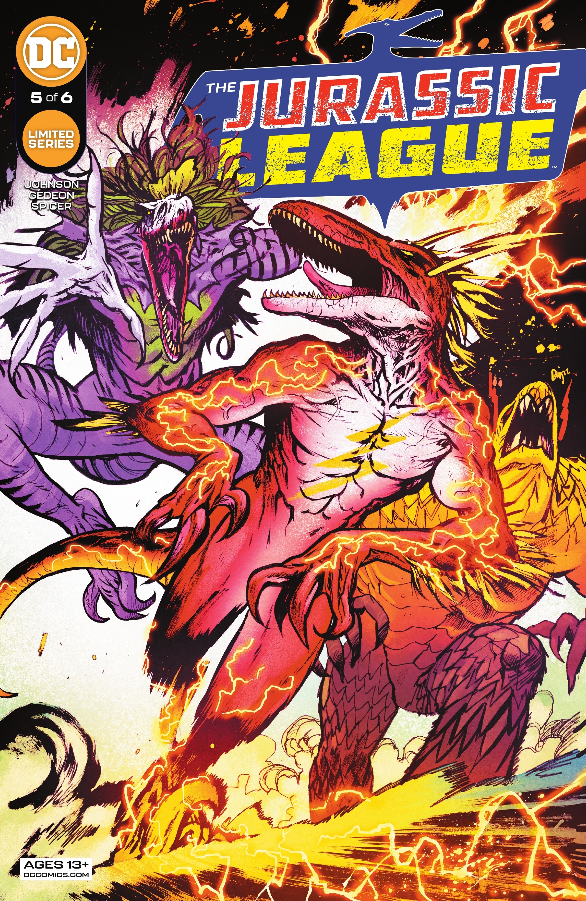 Read online The Jurassic League comic -  Issue #5 - 1