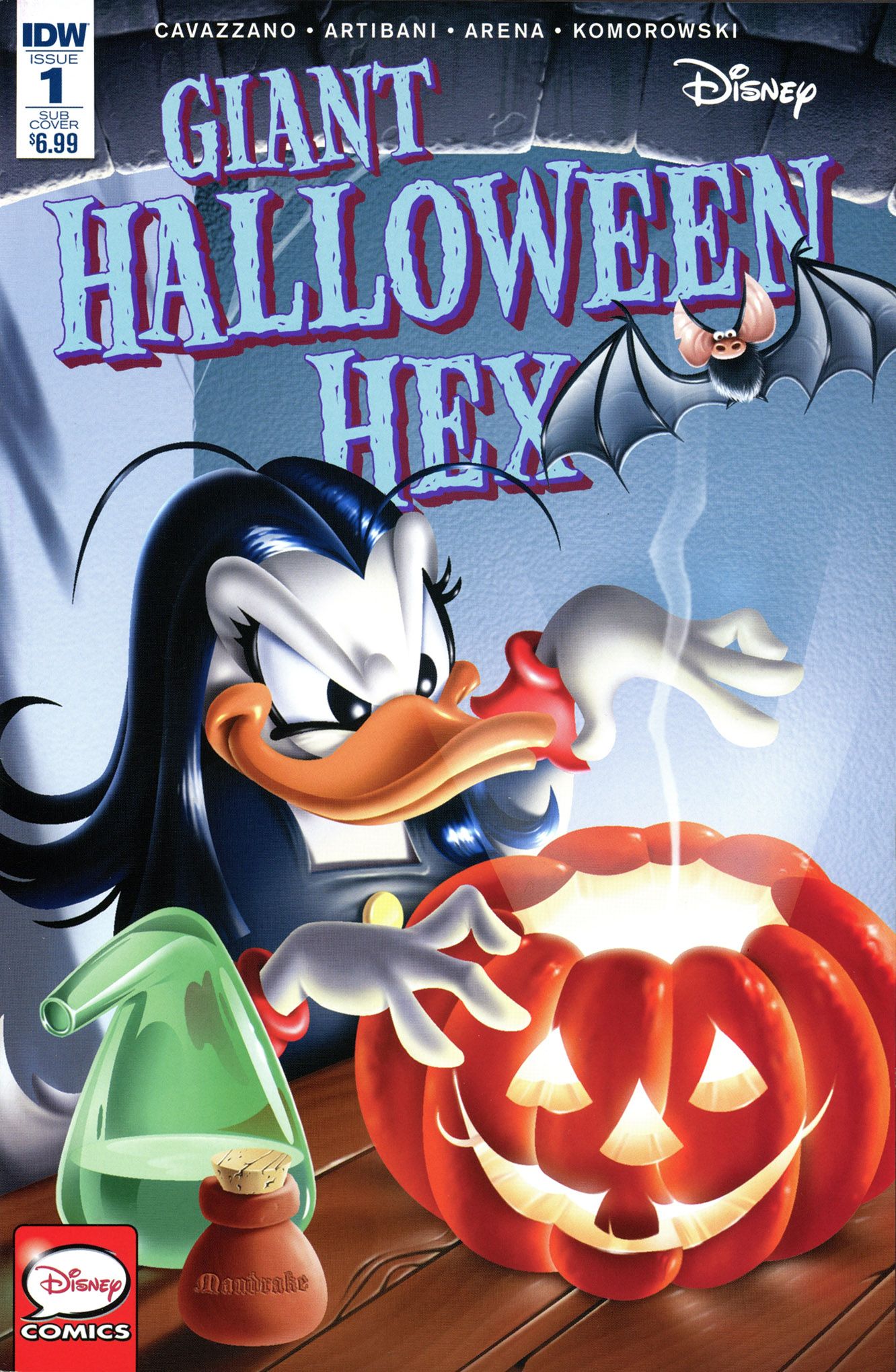 Read online Disney Giant Halloween Hex comic -  Issue # Full - 1