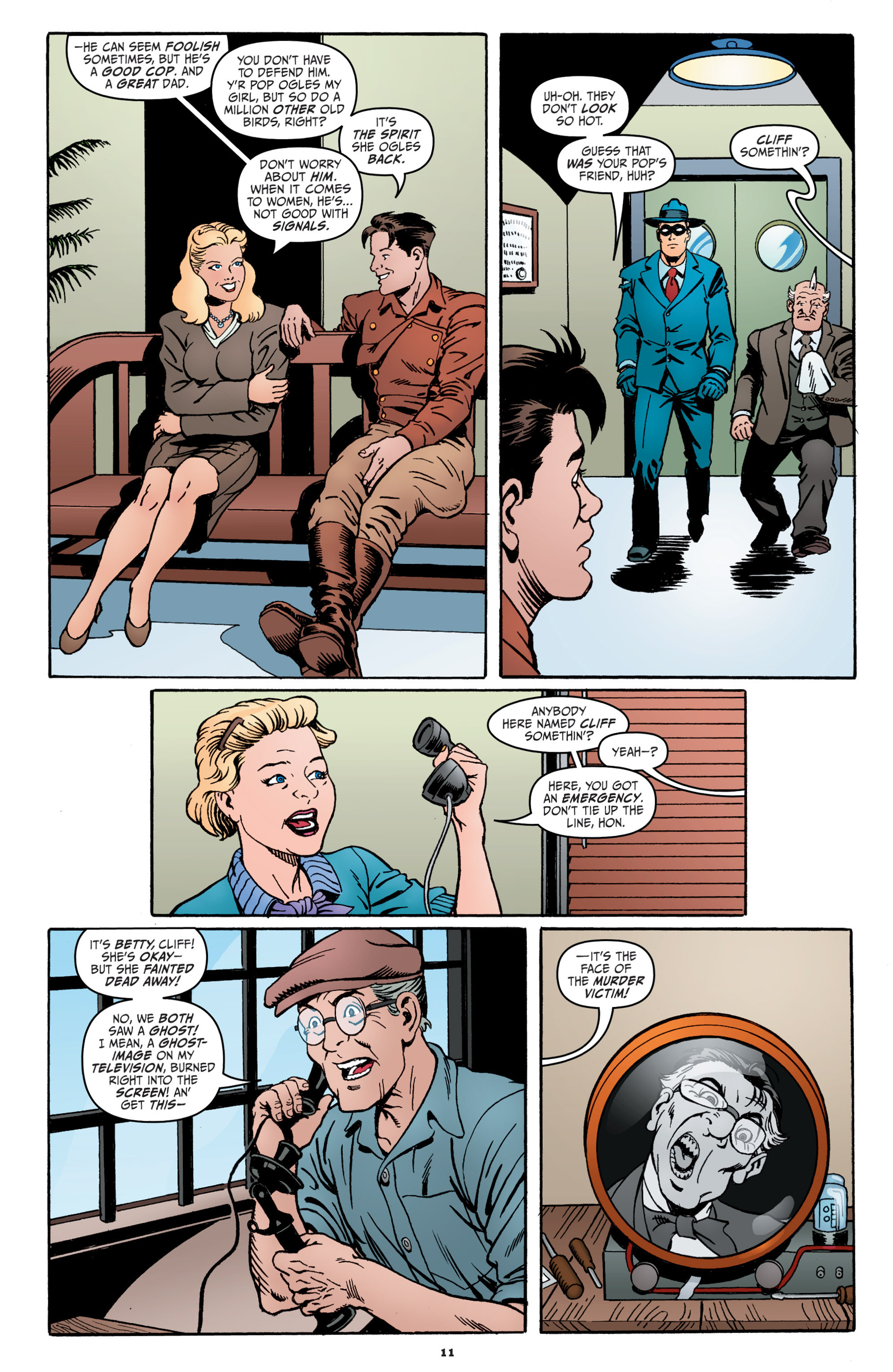 Read online The Rocketeer/The Spirit: Pulp Friction comic -  Issue #2 - 14