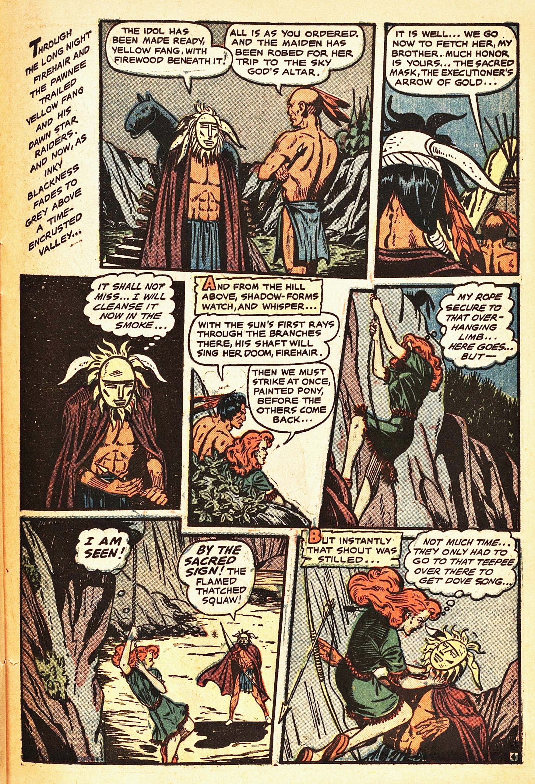 Read online Firehair (1951) comic -  Issue #9 - 23