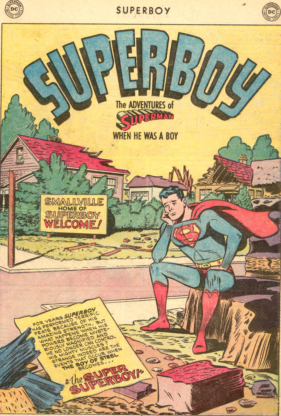 Read online Superboy (1949) comic -  Issue #23 - 28