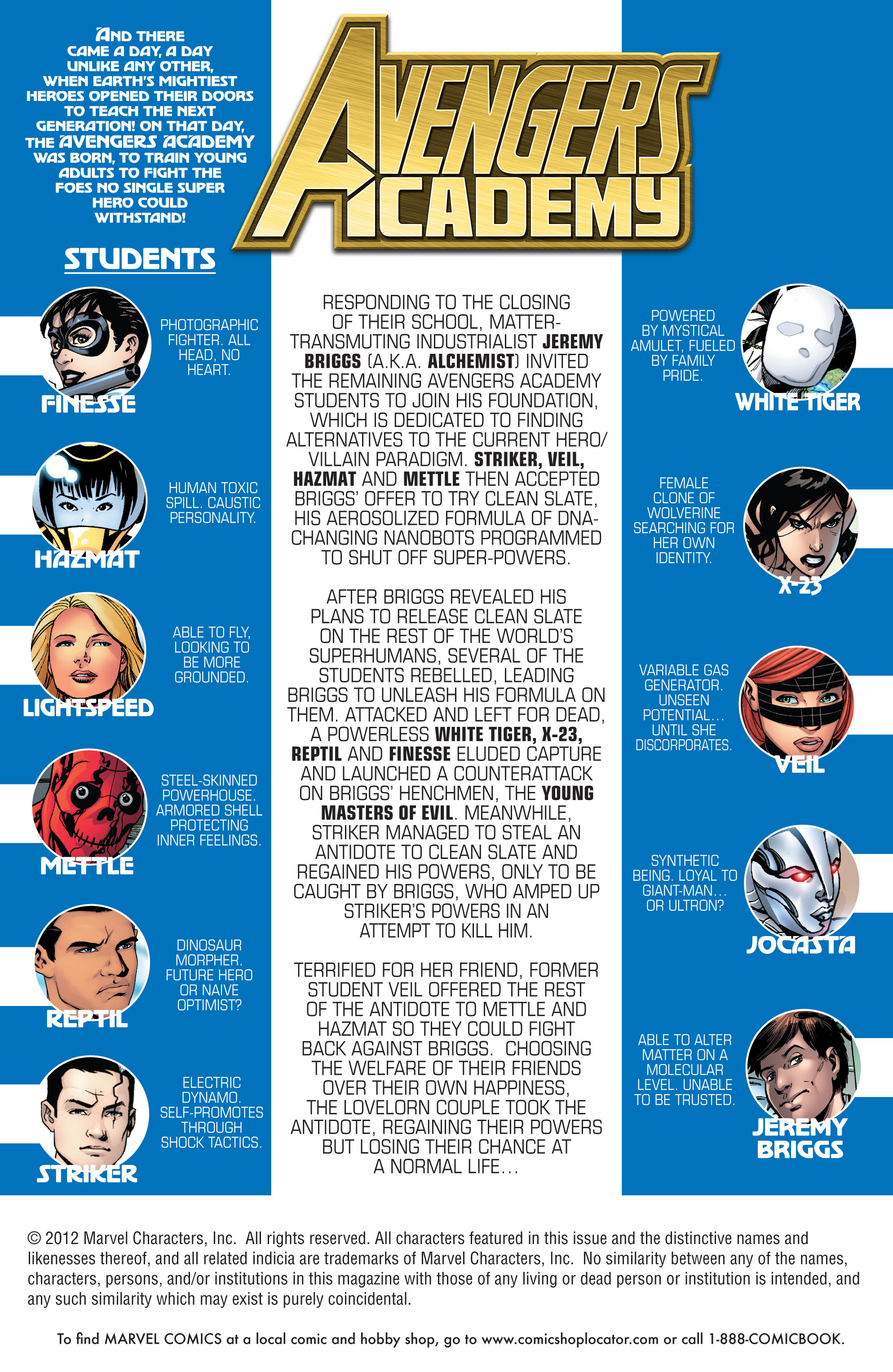 Read online Avengers Academy comic -  Issue # _TPB Final Exams - 51