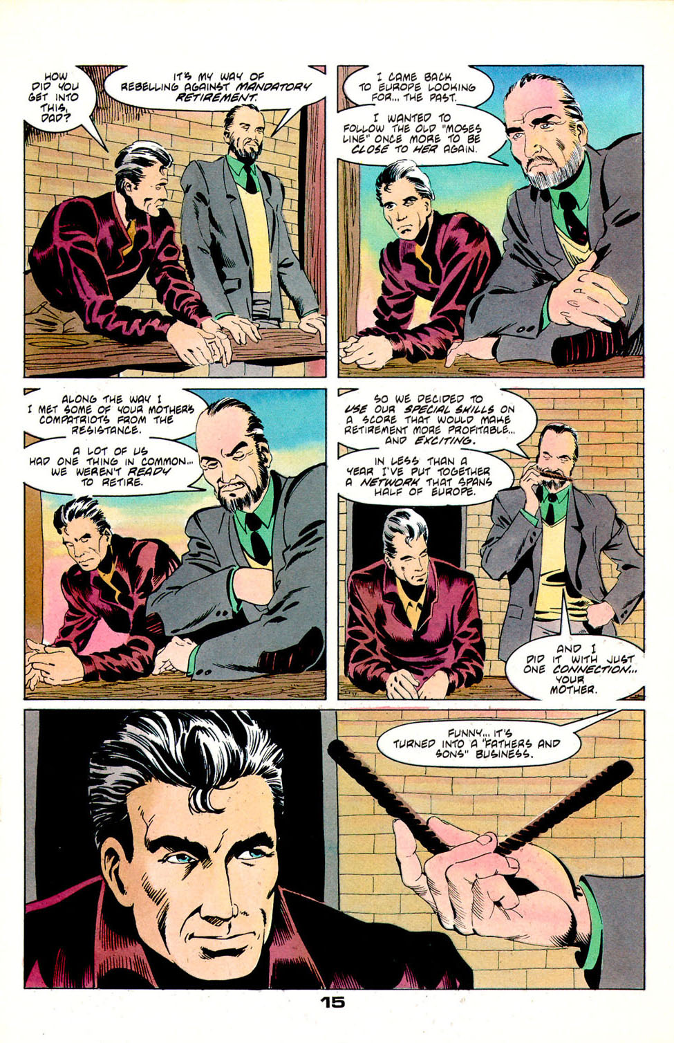 Read online Jon Sable, Freelance comic -  Issue #56 - 16