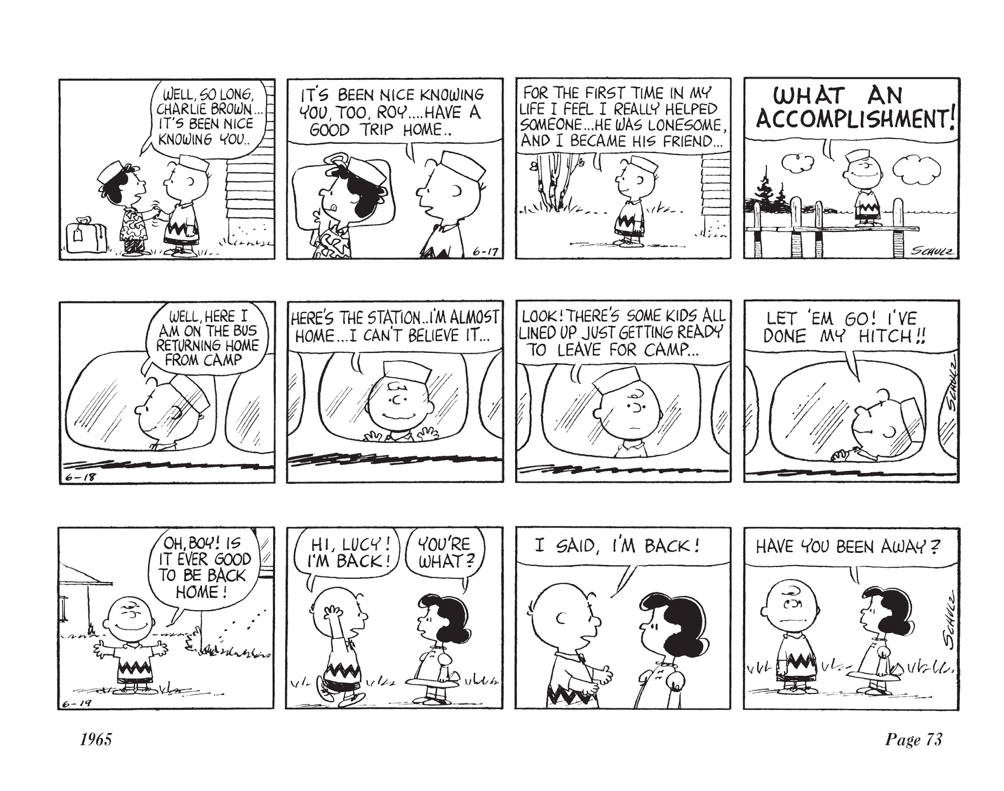Read online The Complete Peanuts comic -  Issue # TPB 8 - 85