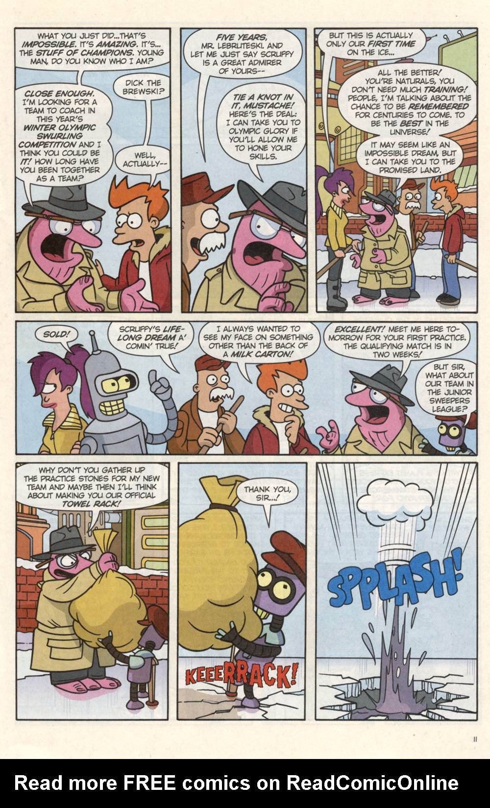 Read online Futurama Comics comic -  Issue #10 - 12