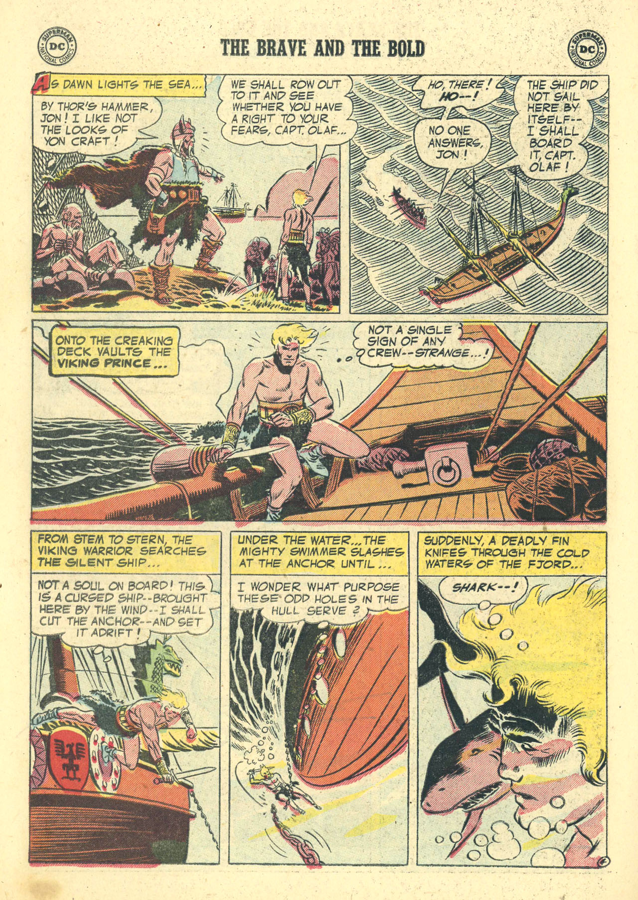 Read online The Brave and the Bold (1955) comic -  Issue #2 - 16