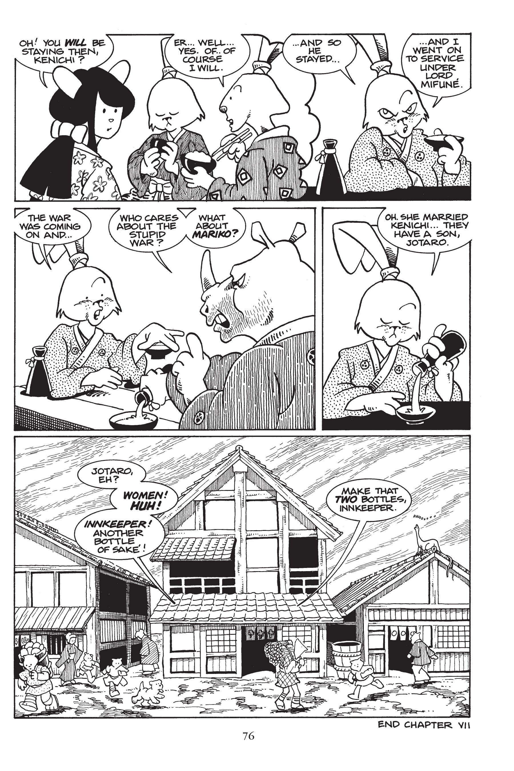Read online Usagi Yojimbo (1987) comic -  Issue # _TPB 2 - 78