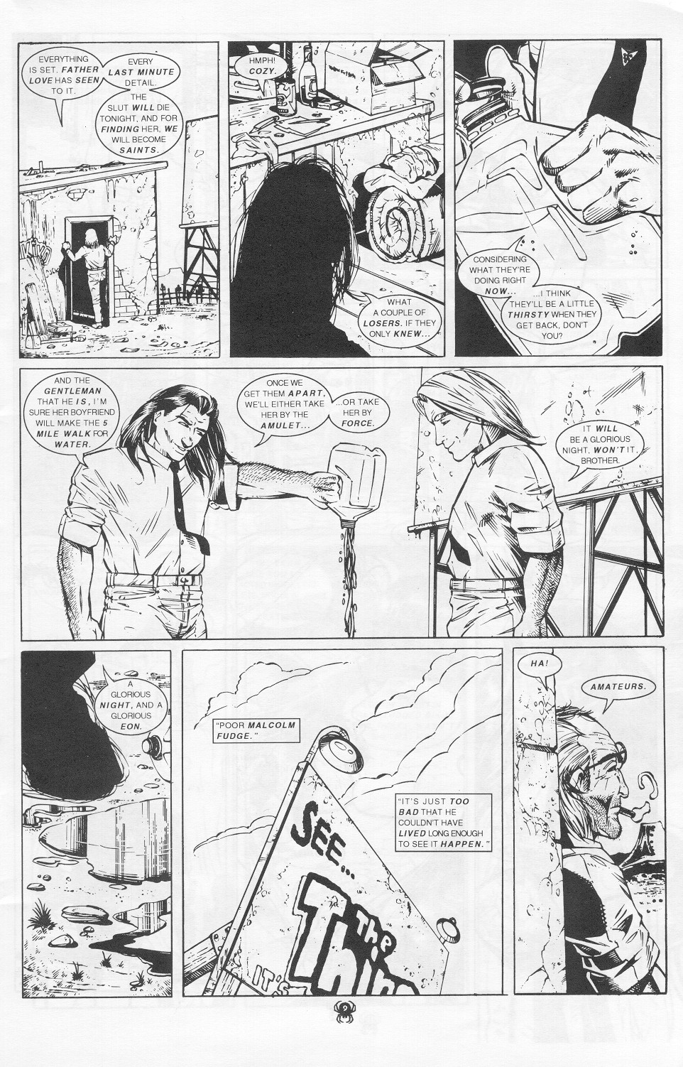Read online Fangs of the Widow comic -  Issue #8 - 11