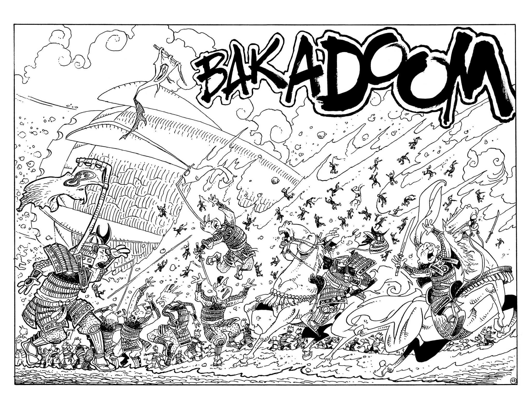 Read online Usagi Yojimbo: Senso comic -  Issue #1 - 23