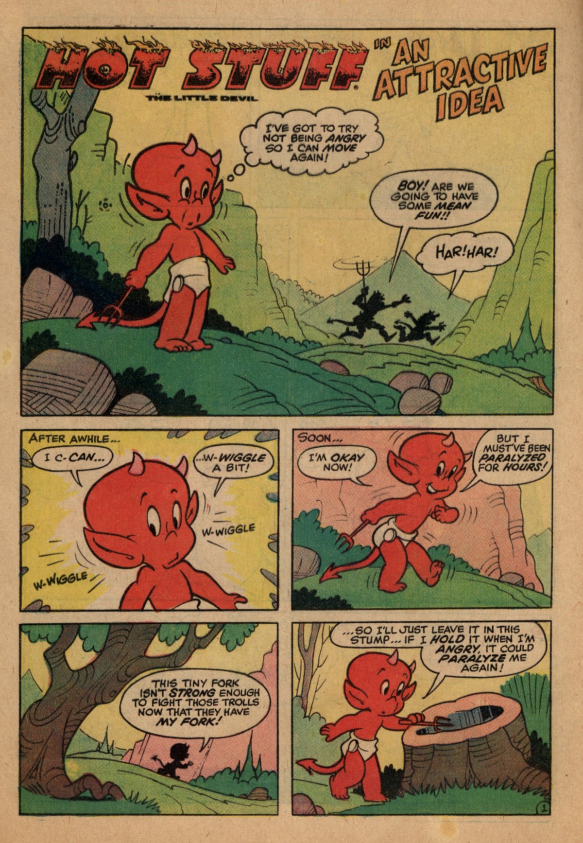Read online Hot Stuff, the Little Devil comic -  Issue #87 - 12