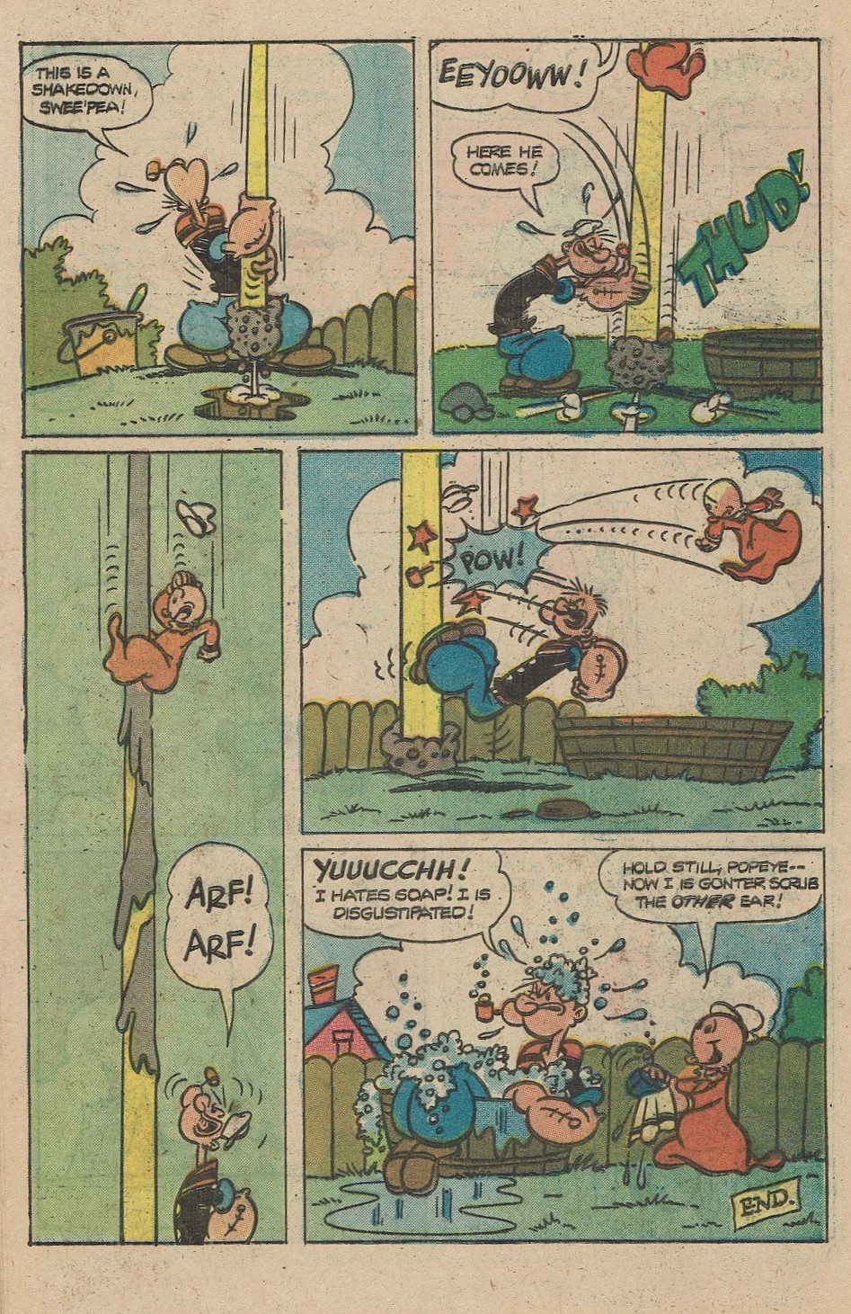 Read online Popeye (1948) comic -  Issue #132 - 28