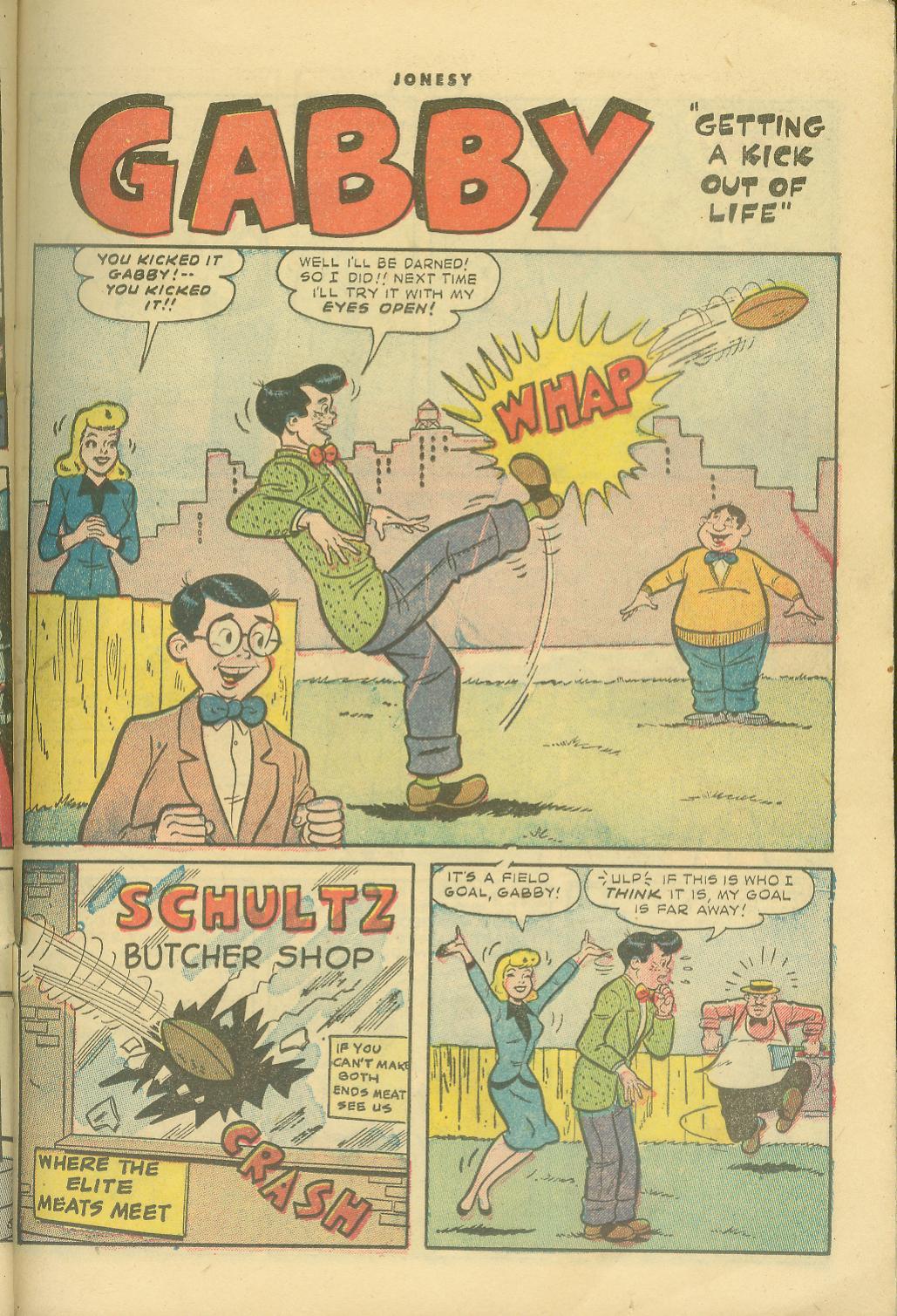 Read online Jonesy (1953) comic -  Issue #4 - 23