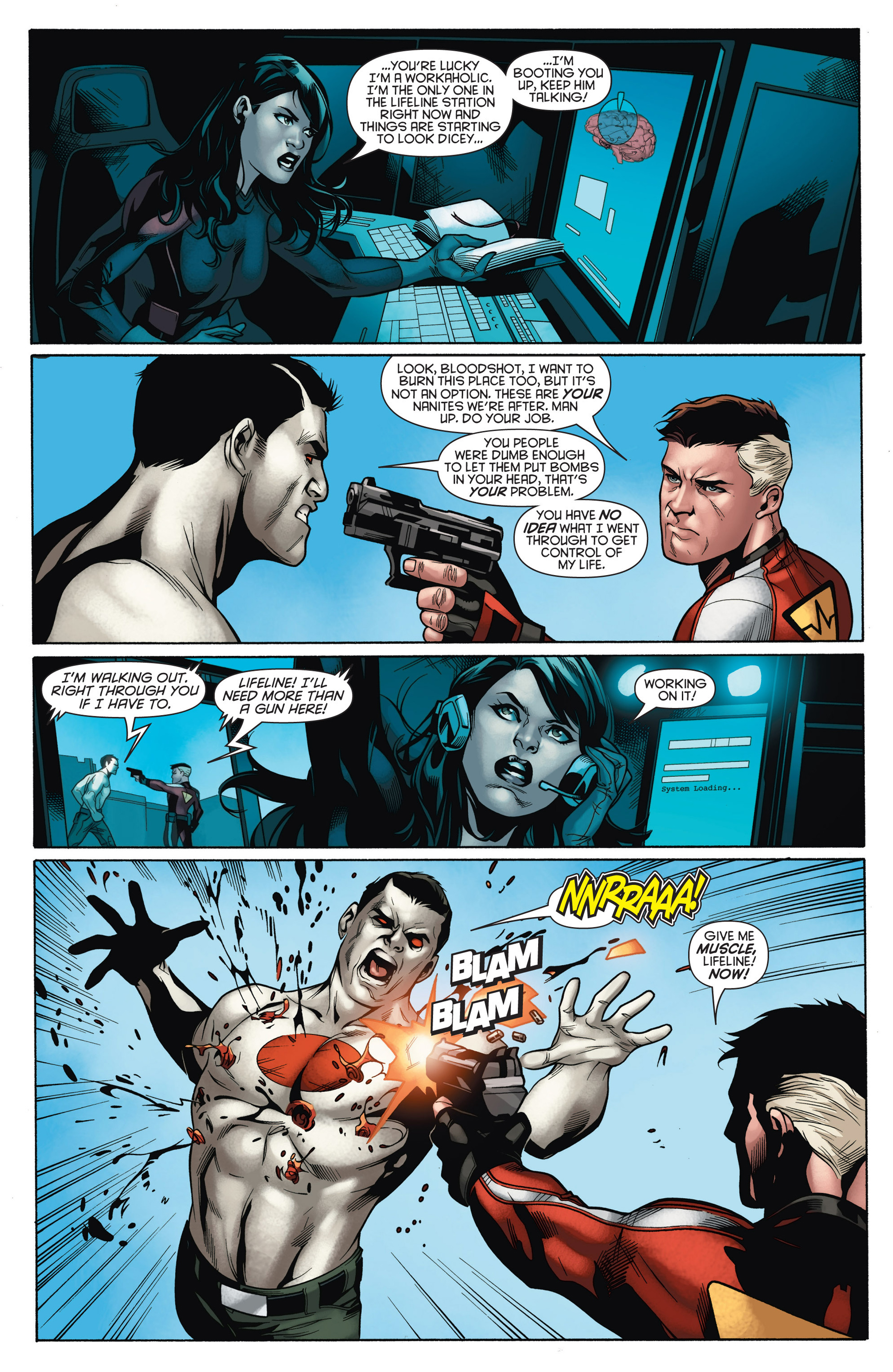 Read online Bloodshot and H.A.R.D.Corps comic -  Issue #15 - 18