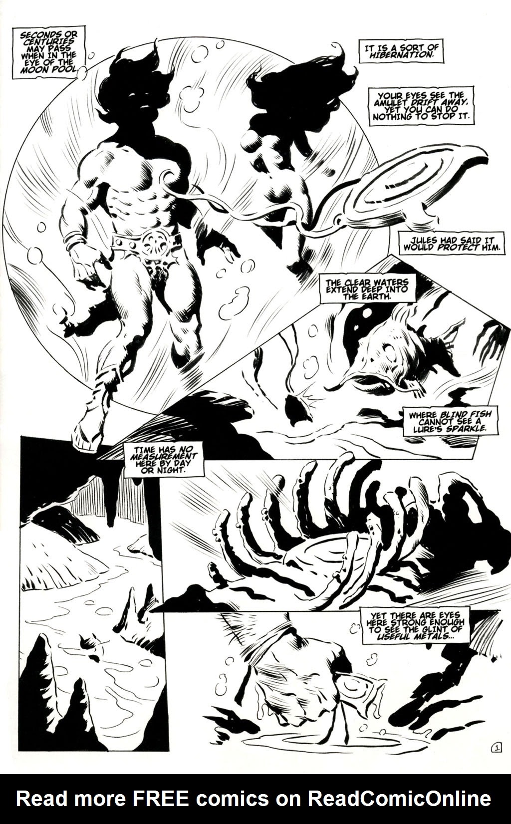 Read online Thor vs Beast Women From the Center of the Earth comic -  Issue # Full - 3