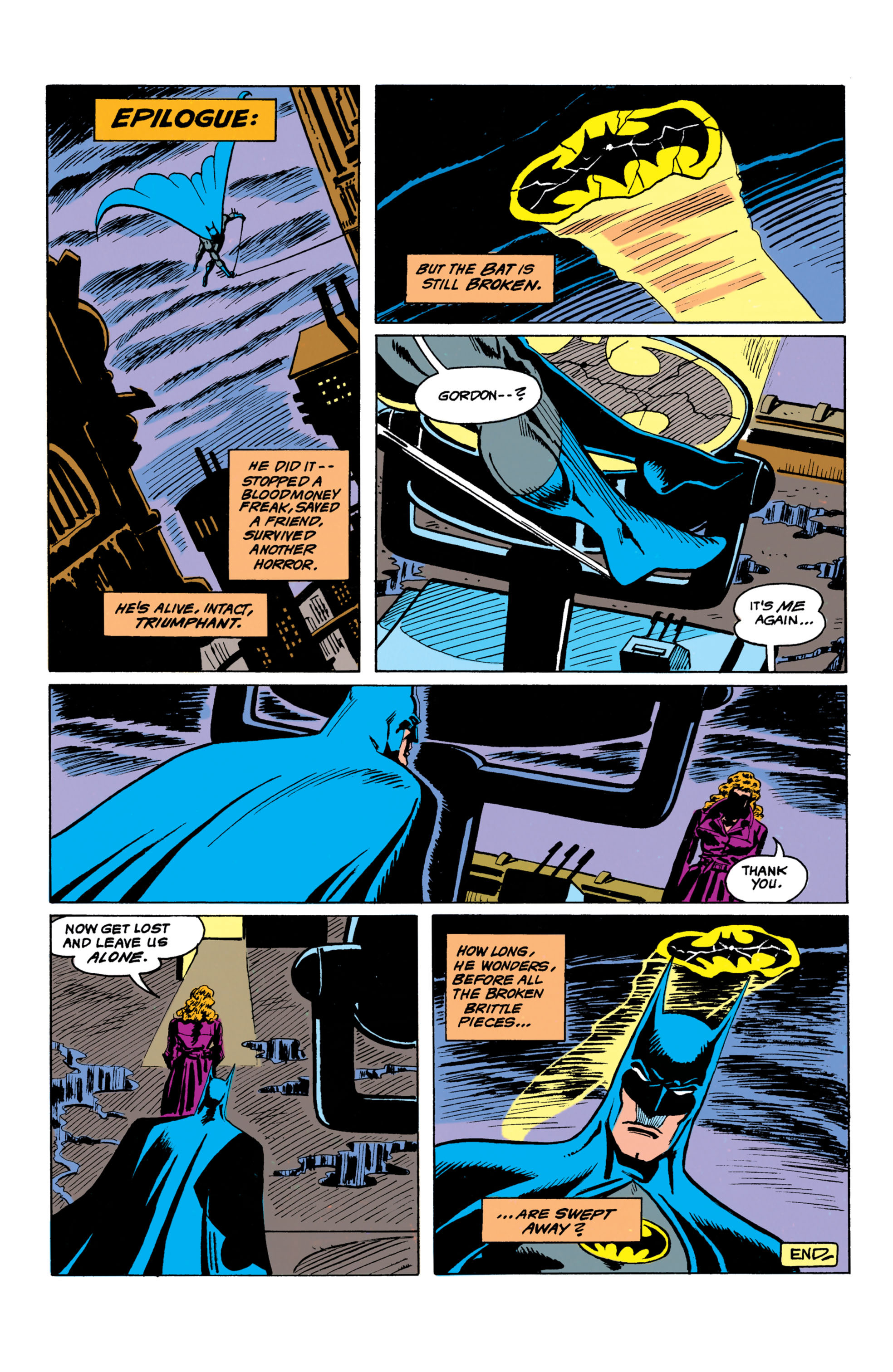Read online Batman (1940) comic -  Issue #487 - 23