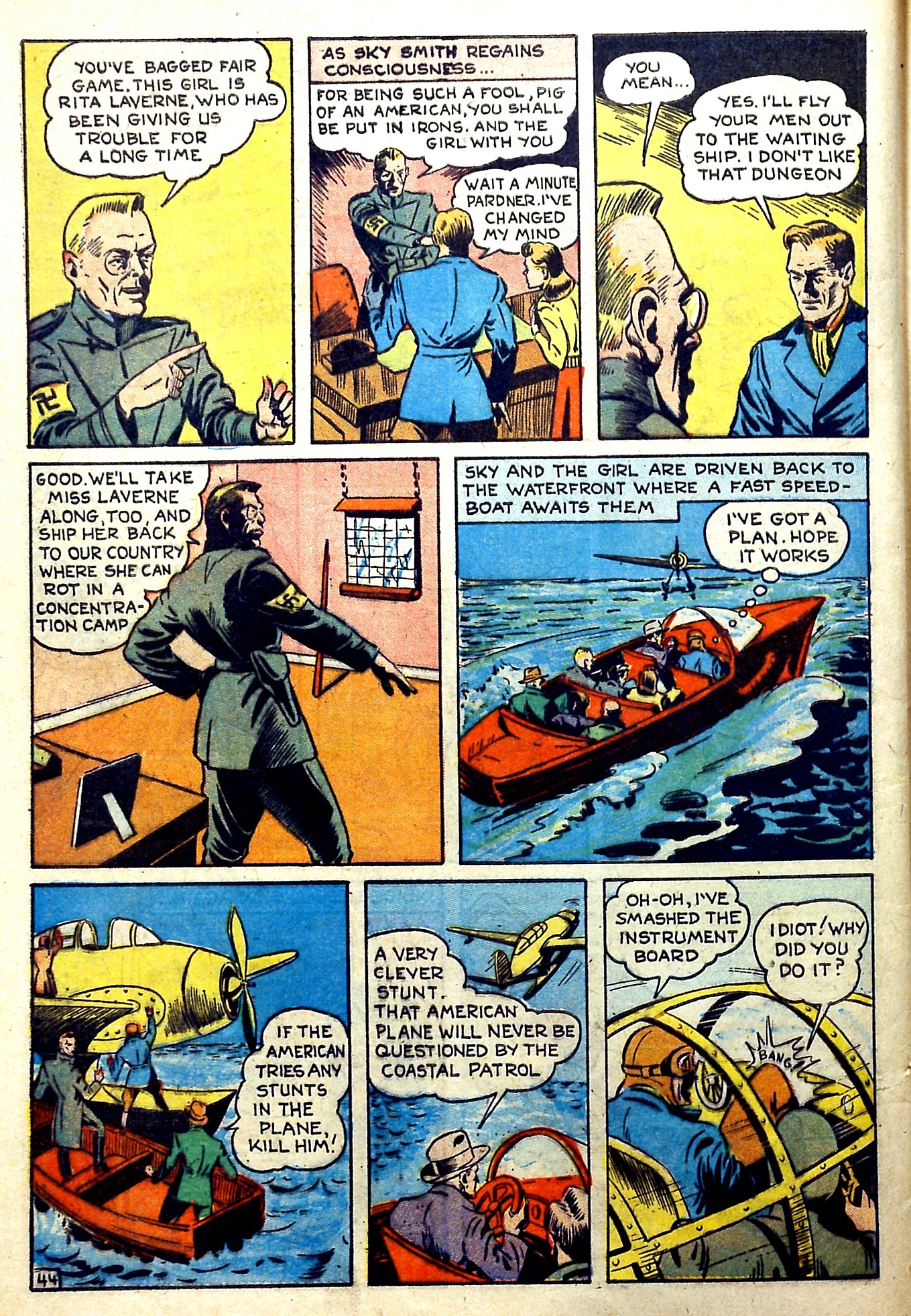 Read online Super-Mystery Comics comic -  Issue #8 - 46