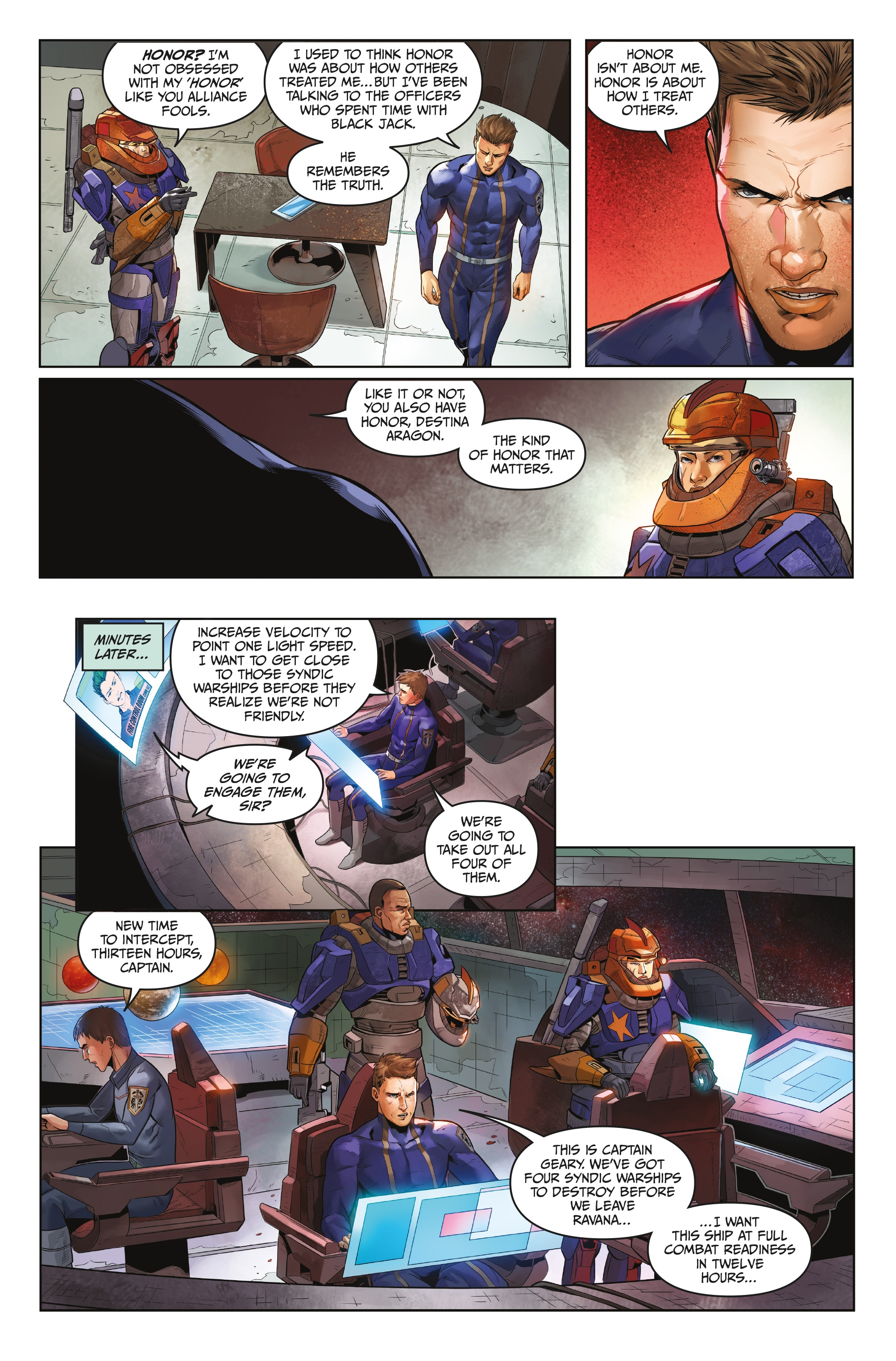 Read online Lost Fleet comic -  Issue #5 - 13