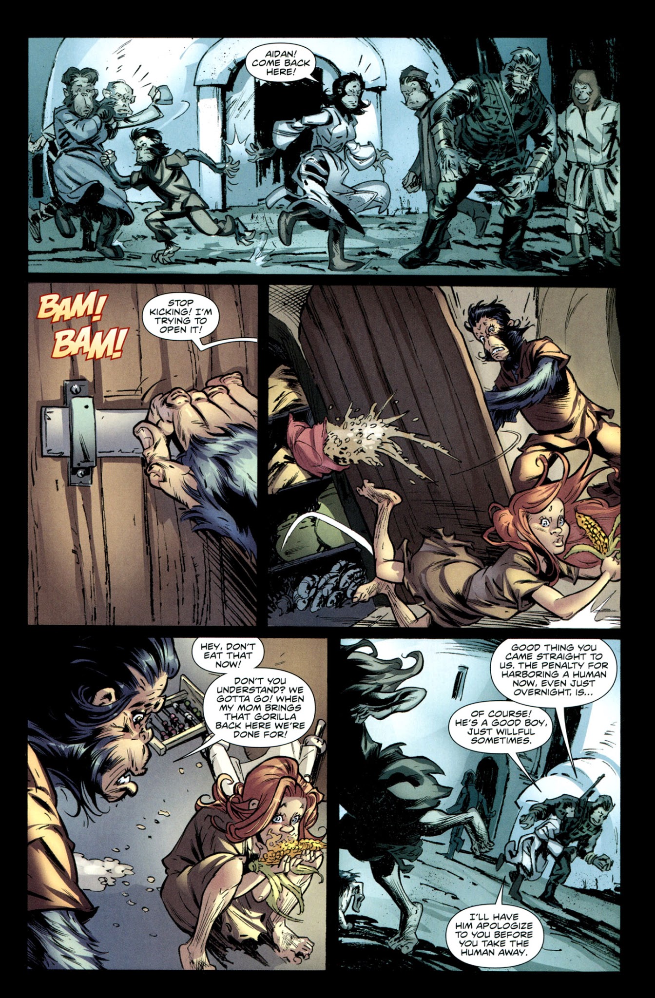 Read online Planet of the Apes (2011) comic -  Issue # _Annual 1 - 14
