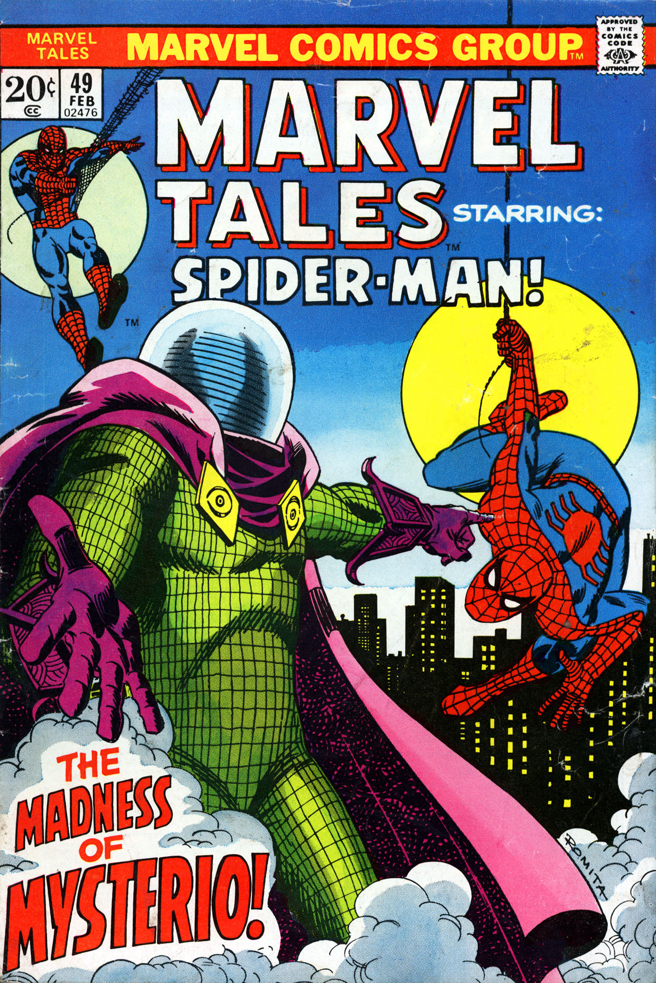 Read online Marvel Tales (1964) comic -  Issue #49 - 1