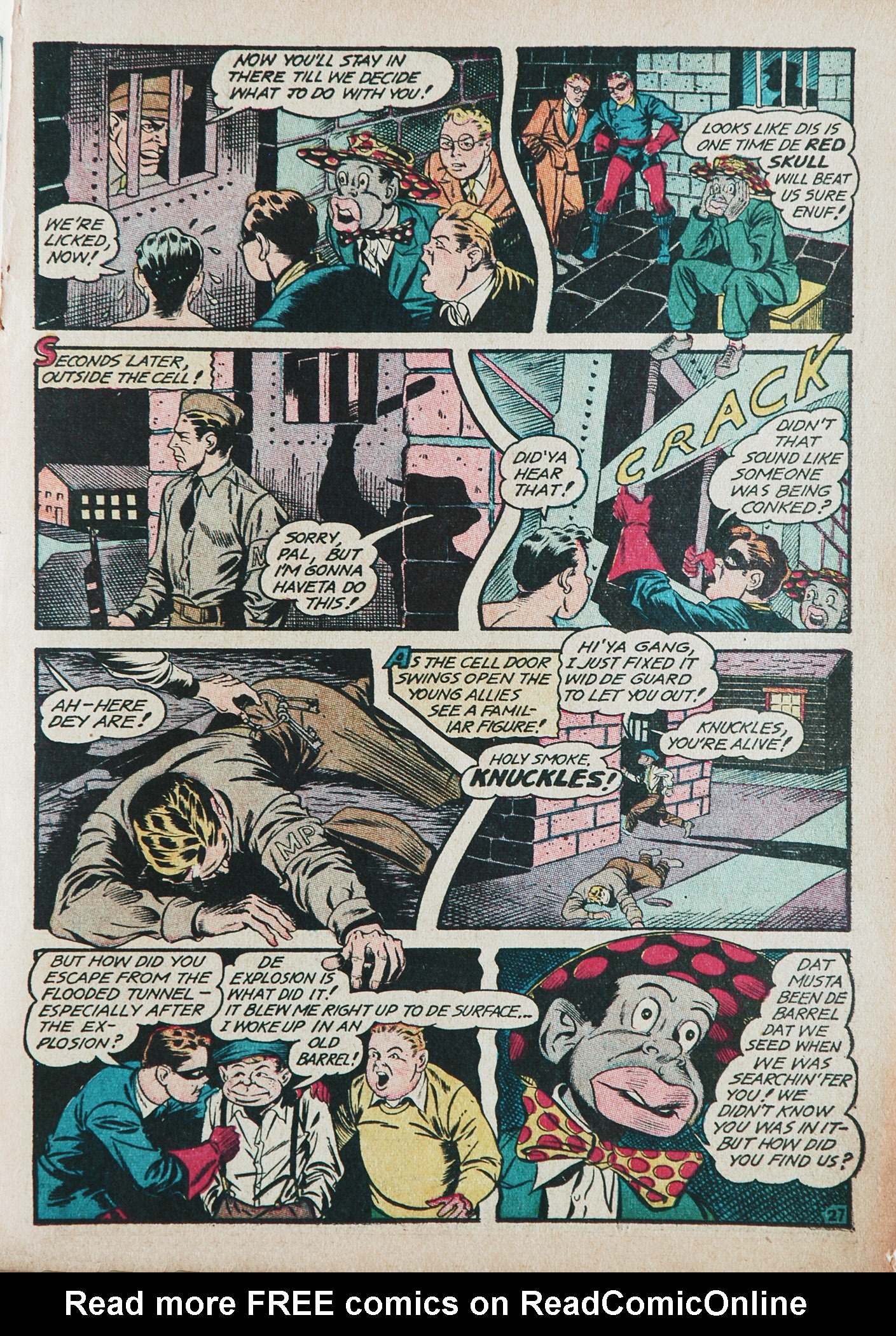 Read online Young Allies Comics comic -  Issue #4 - 29