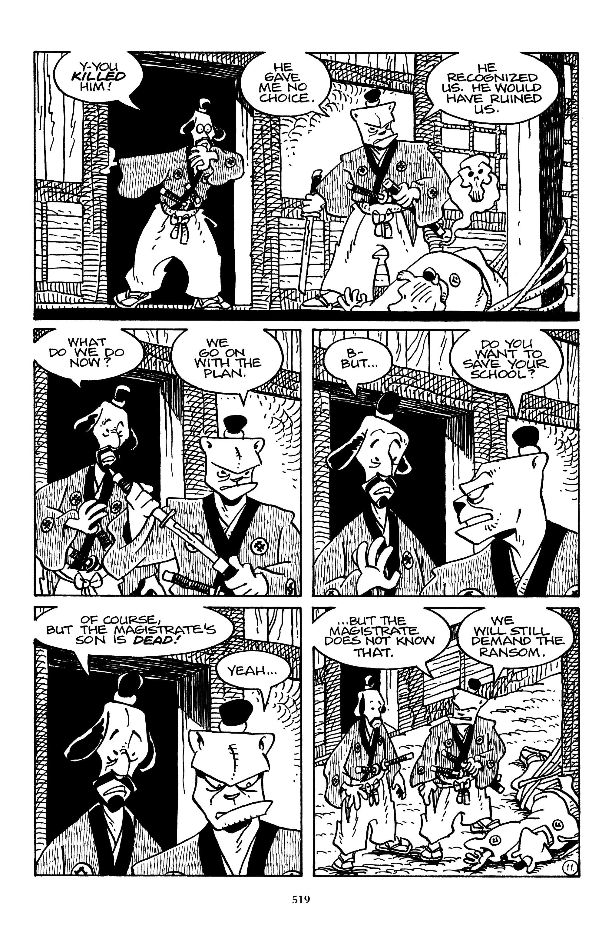 Read online The Usagi Yojimbo Saga (2021) comic -  Issue # TPB 7 (Part 6) - 9