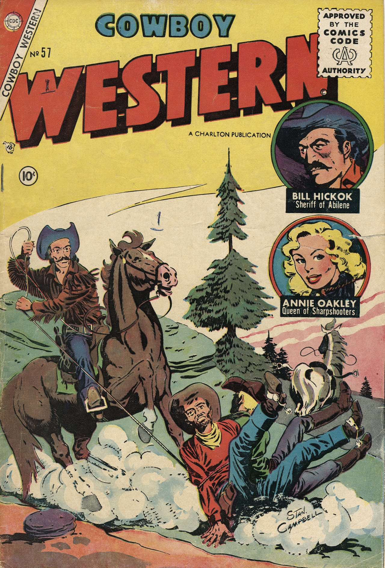 Read online Cowboy Western comic -  Issue #57 - 1