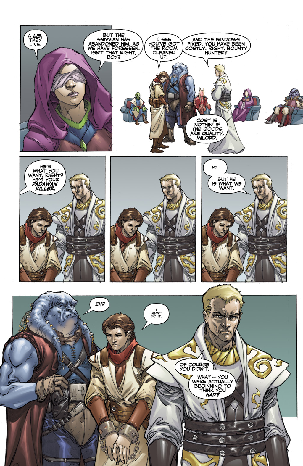 Read online Star Wars: Knights Of The Old Republic comic -  Issue #6 - 6