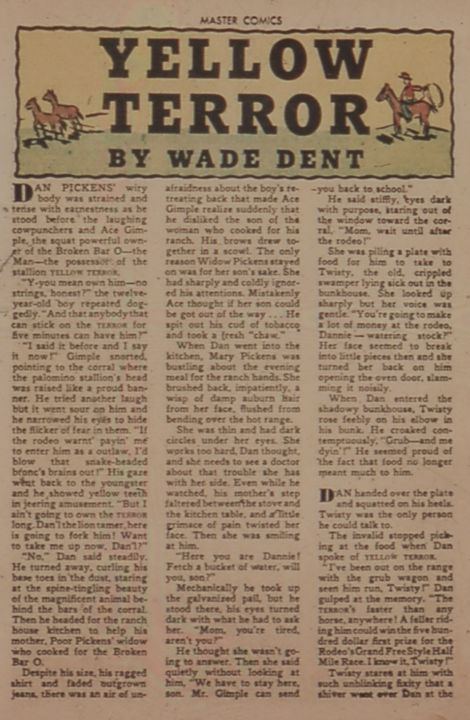 Read online Master Comics comic -  Issue #69 - 19