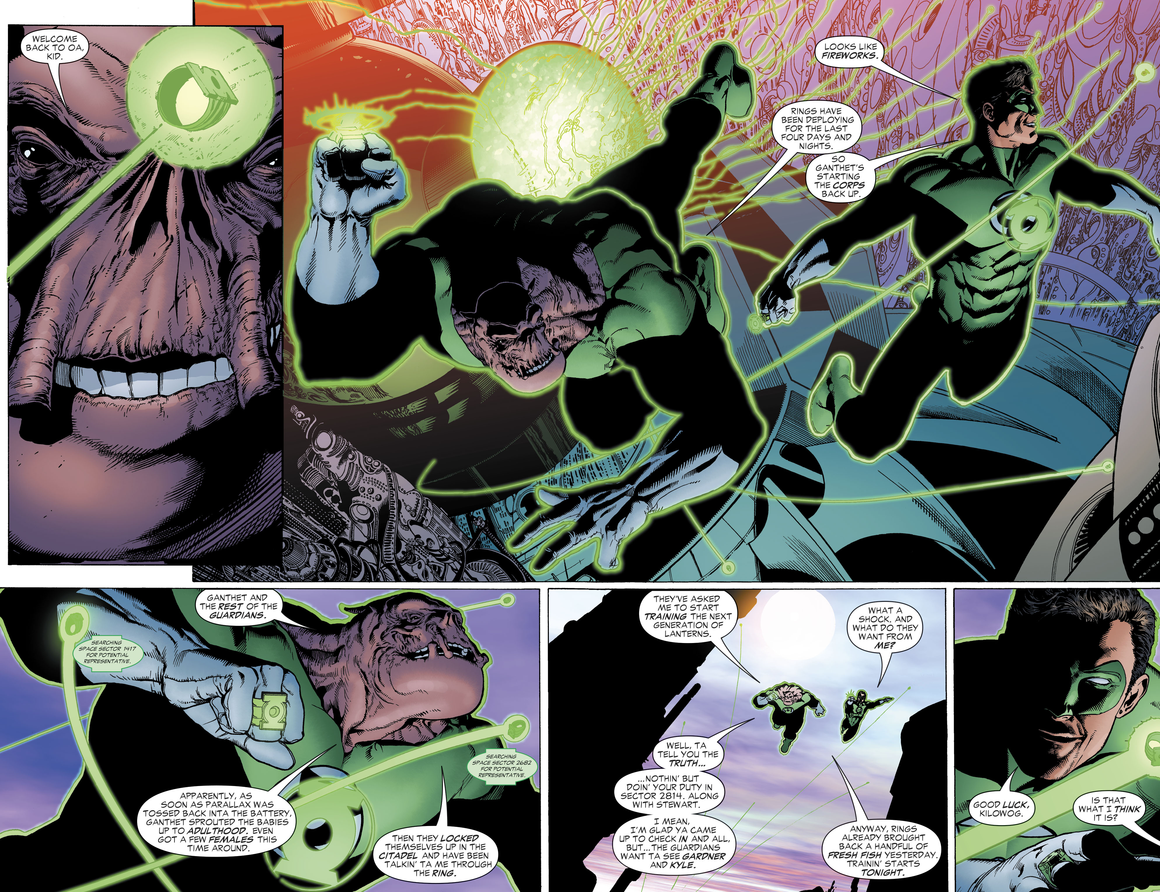 Read online Green Lantern by Geoff Johns comic -  Issue # TPB 2 (Part 1) - 10