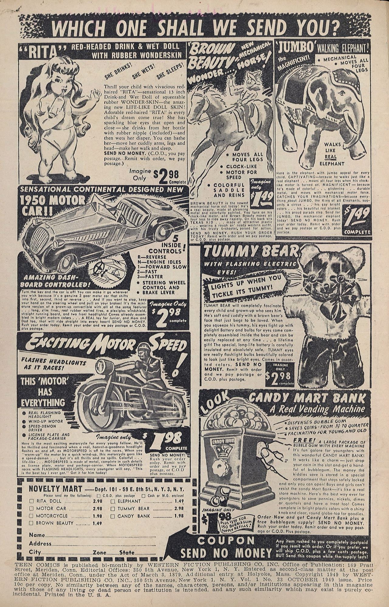 Read online Teen Comics comic -  Issue #33 - 2